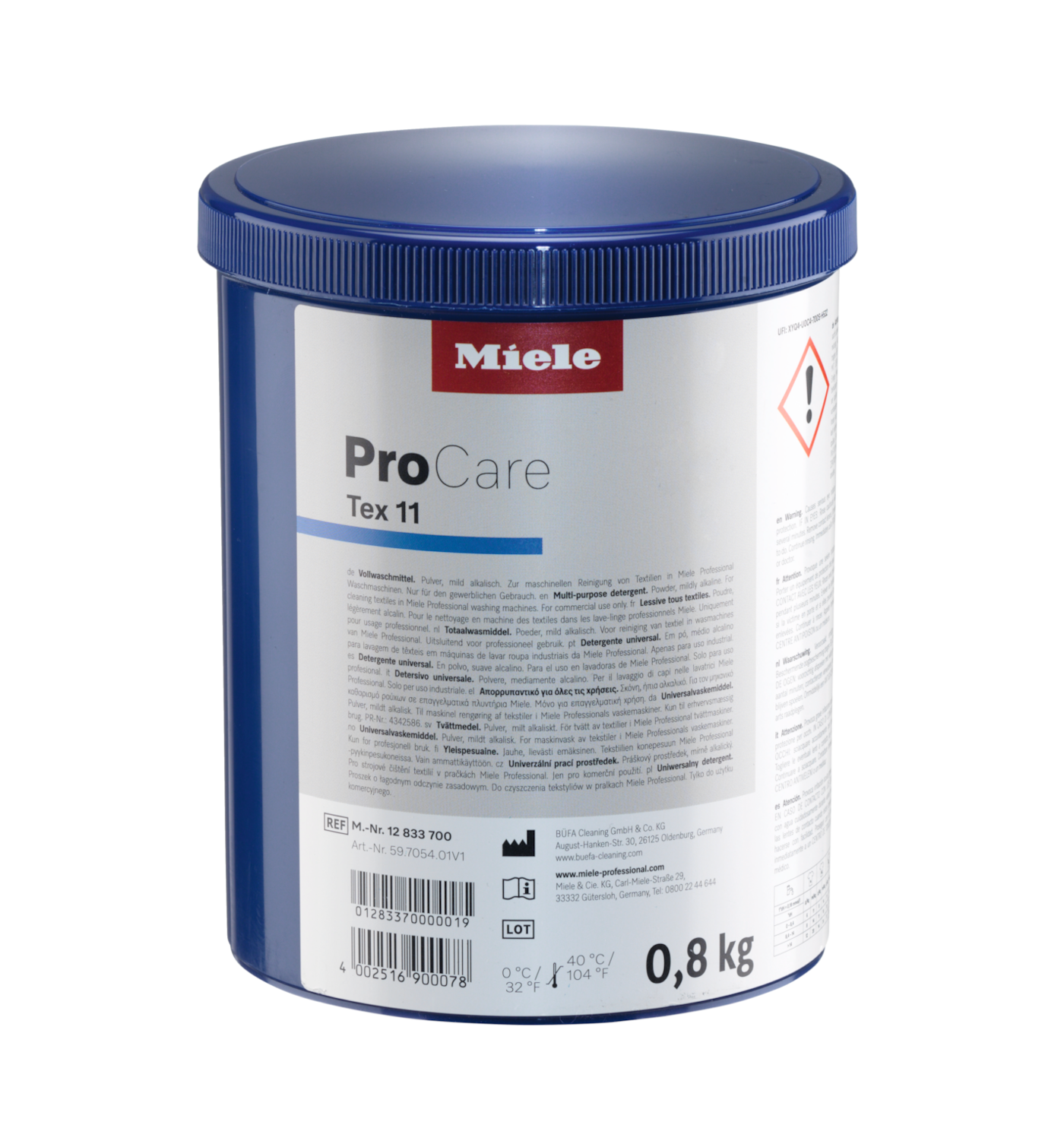 ProCare Tex 11 - 800 g Foto van het product Front View ZOOM