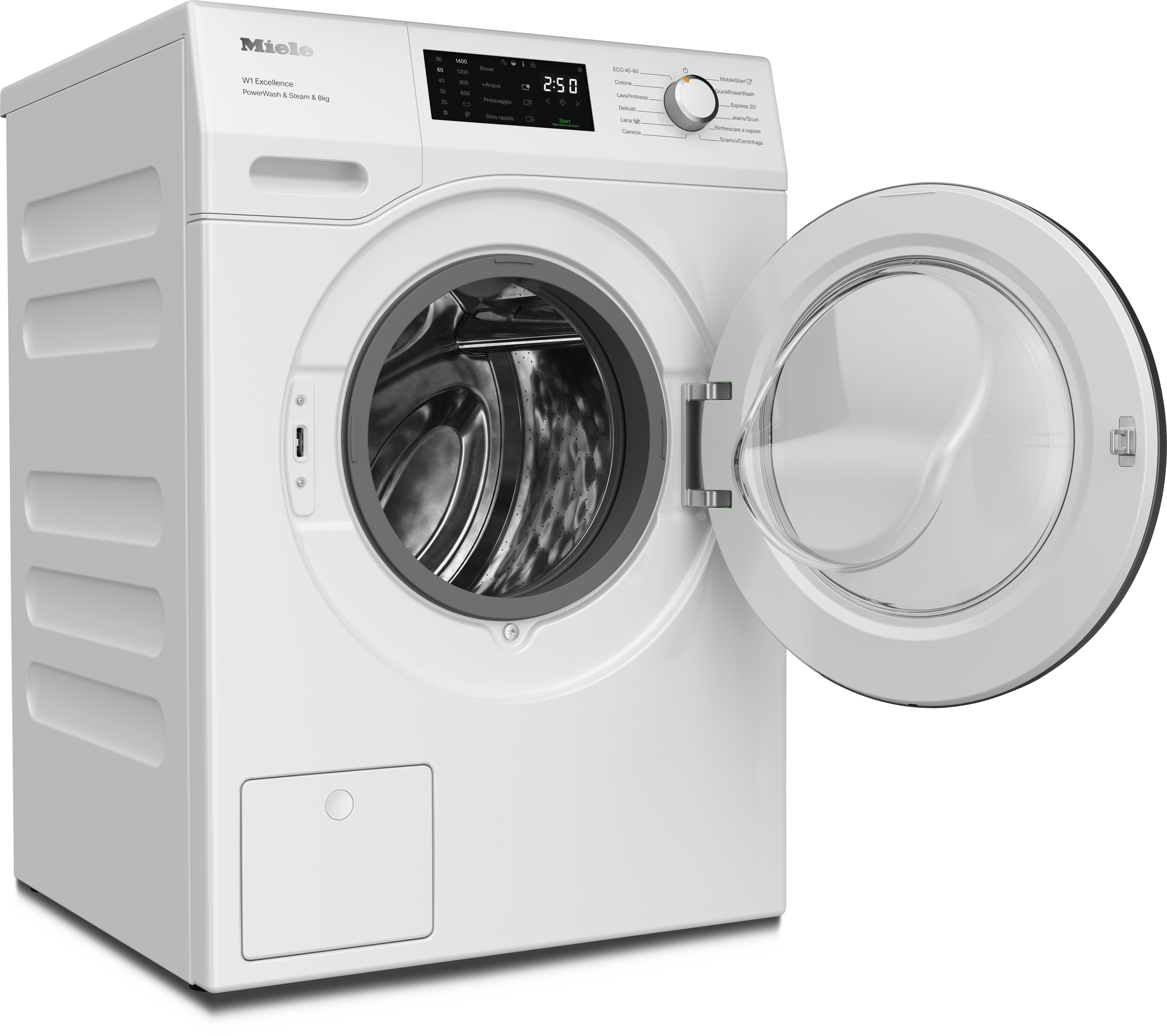 Miele - WEE395 WCS PWash&Steam&8kg – Lavatrici - 2 Miele - WEE395 WCS PWash&Steam&8kg – Lavatrici - 2