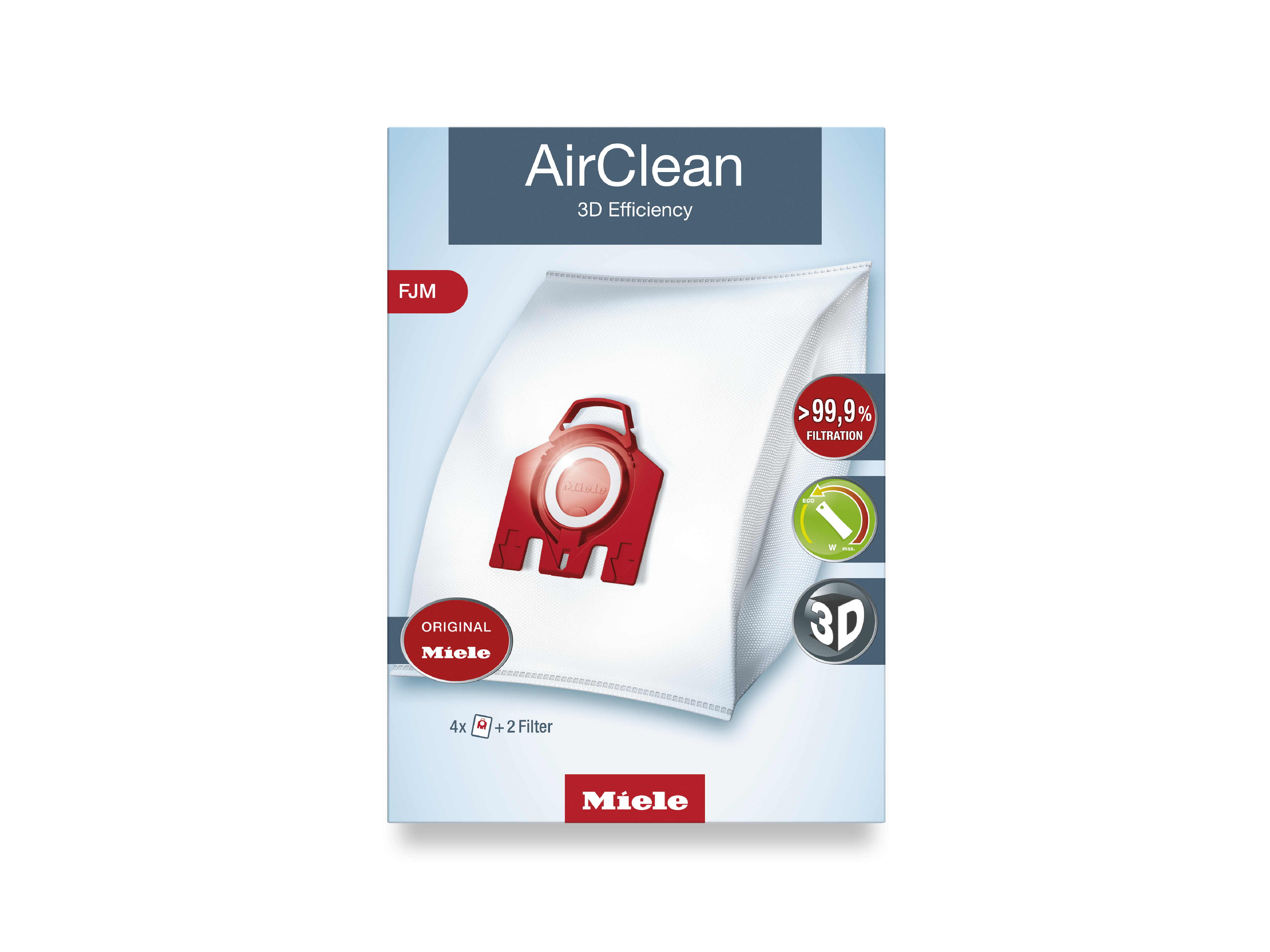 Vacuum cleaner accessories - Vacuum bags and filters - FJM AirClean 3D Vacuum cleaner accessories - Vacuum bags and filters - FJM AirClean 3D