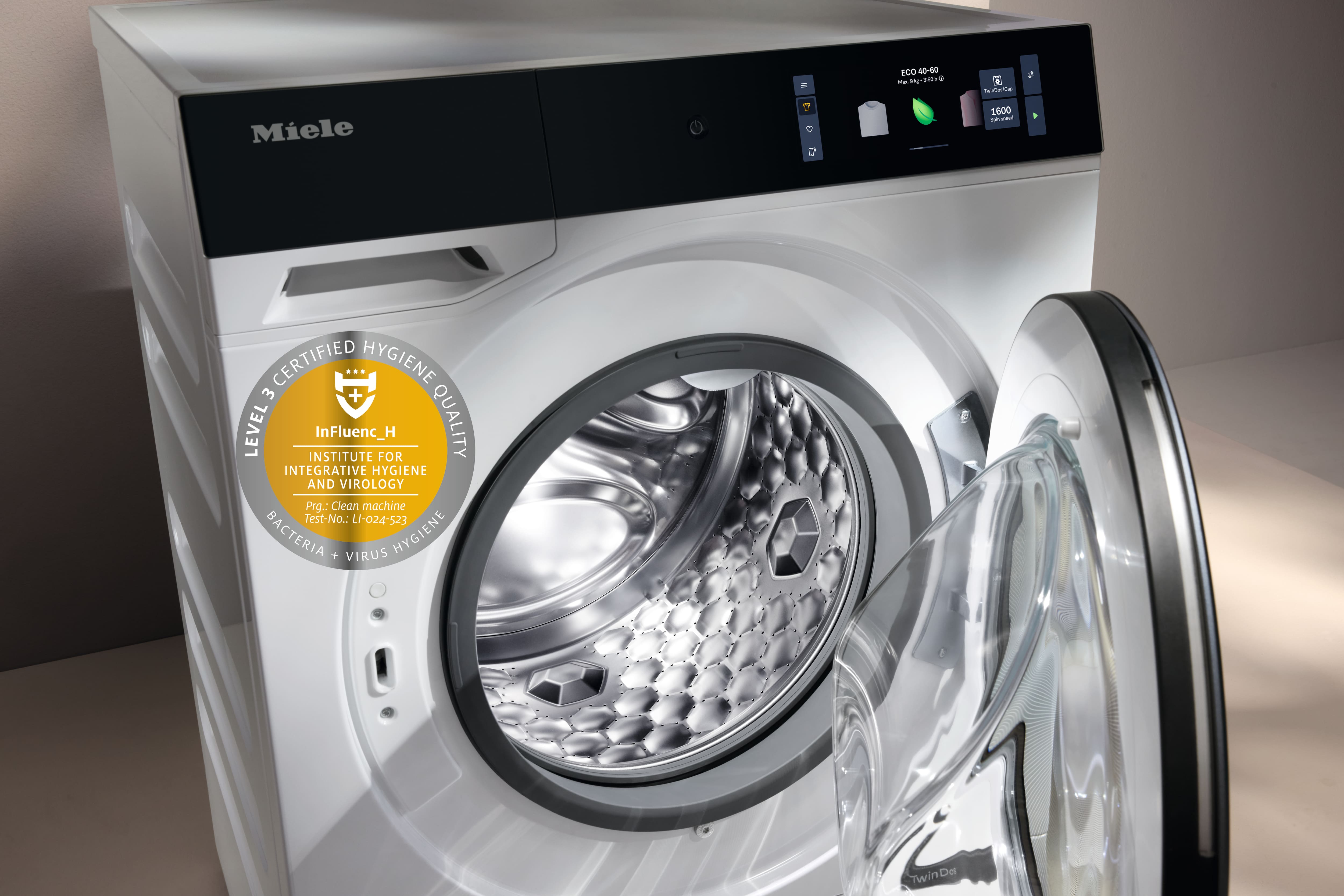 For a hygienically clean washing machine