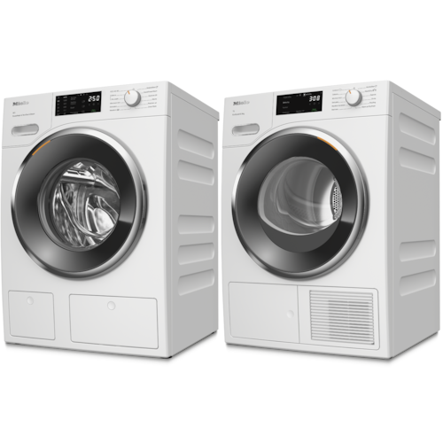WWG 880 + TWH 780 9KG Washing Machine & Tumble Dryer Set product photo Front View L