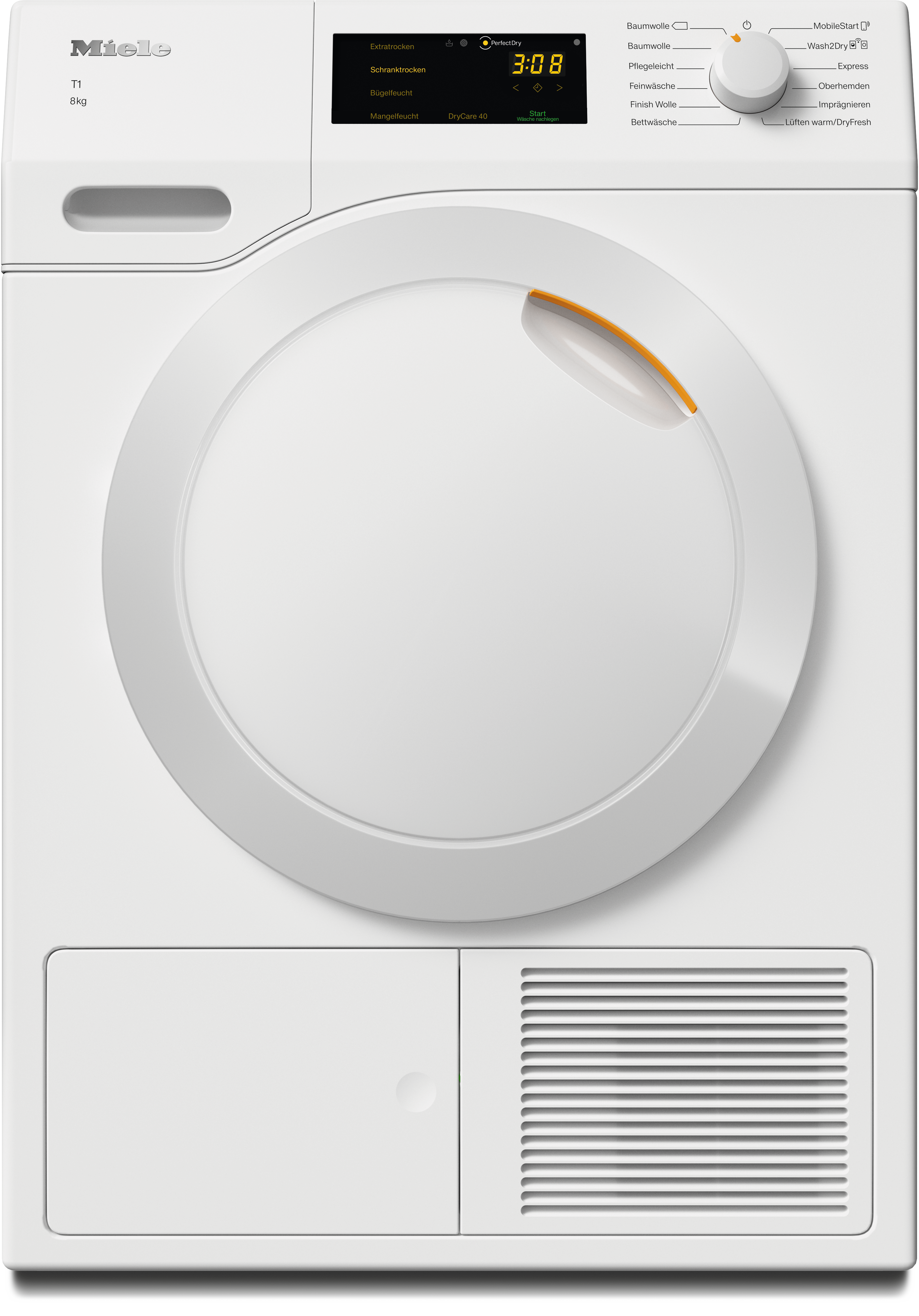 Miele - TCC670WP 125 Edition Lotosweiß – Trockner - 1