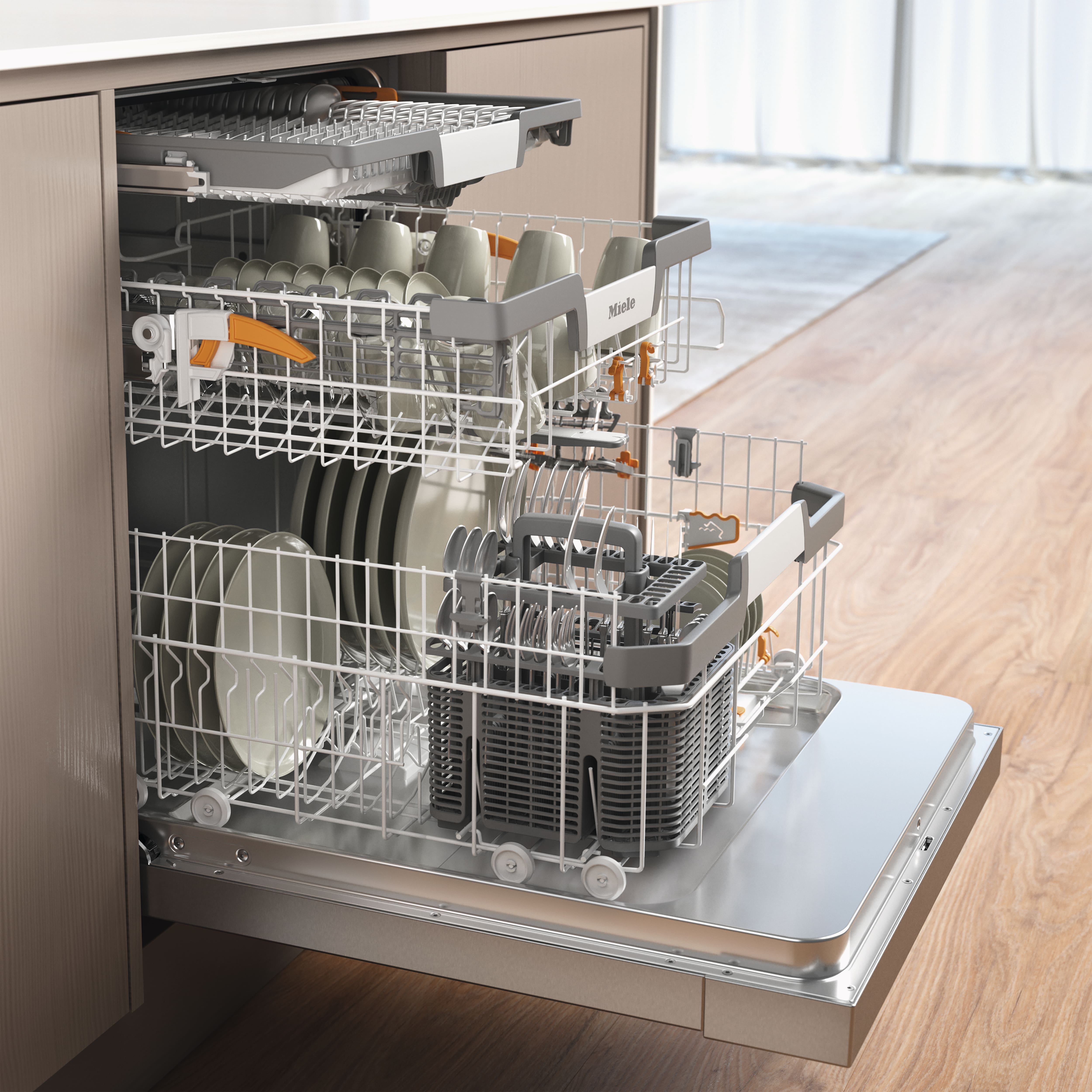 Miele - G 7232 SCU Selection Roestvrij staal/CleanSteel – Vaatwassers - 3 Miele - G 7232 SCU Selection Roestvrij staal/CleanSteel – Vaatwassers - 3
