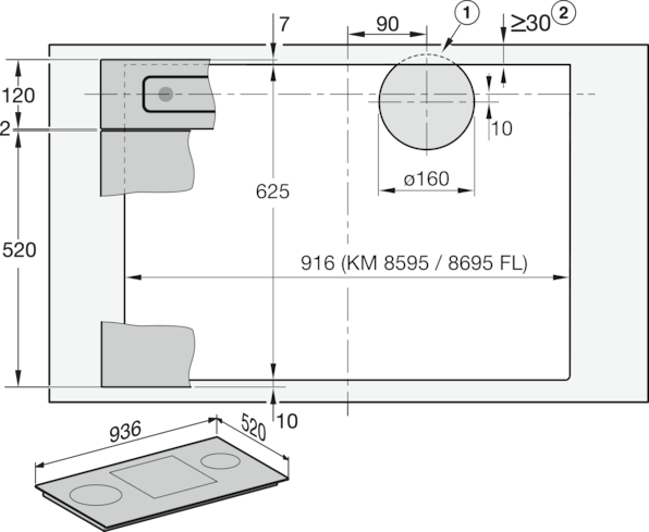 Installation drawing