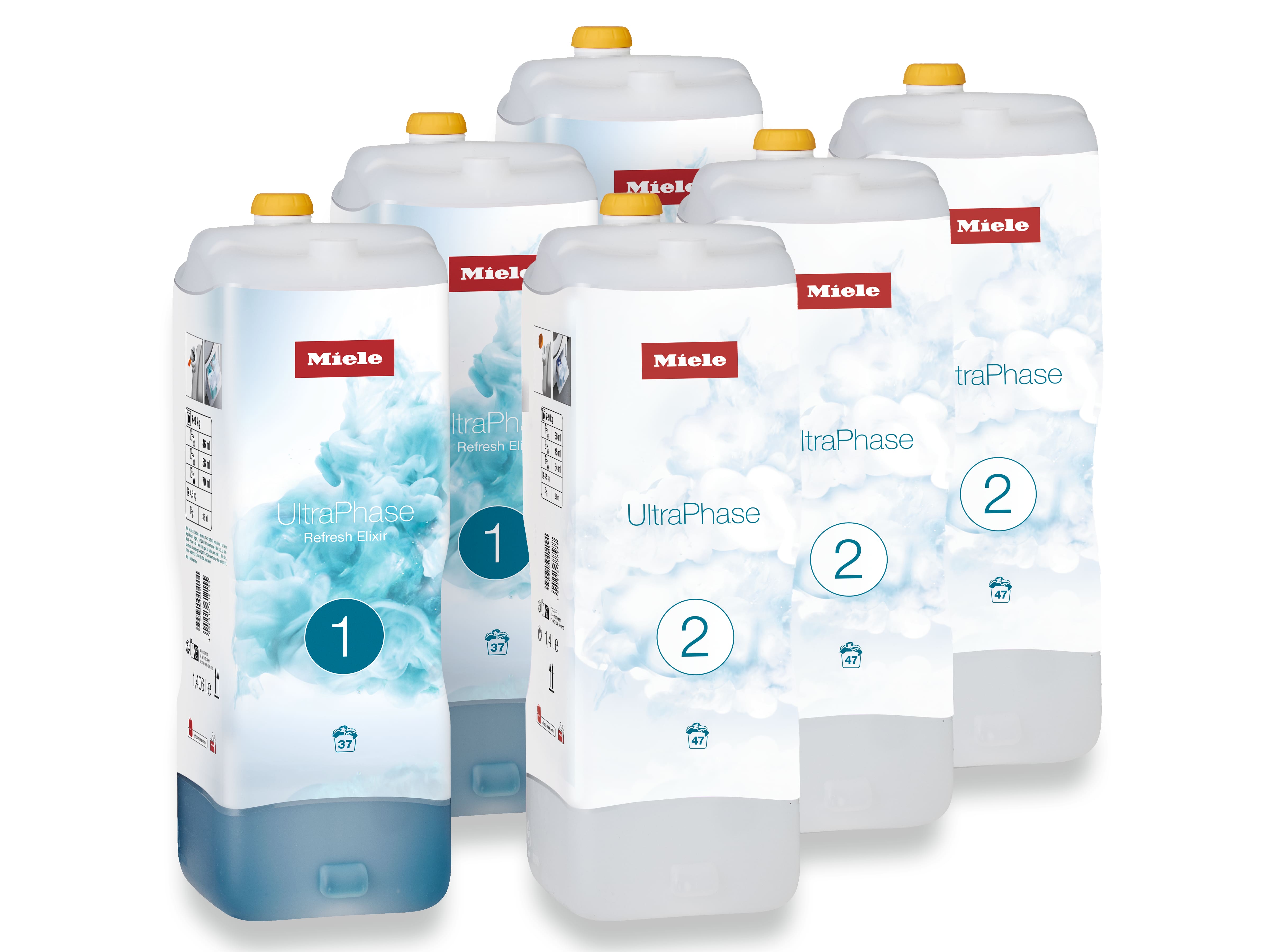 Miele - Set 6 UltraPhase Refresh Elixir – Detergent - 2 Miele - Set 6 UltraPhase Refresh Elixir – Detergent - 2