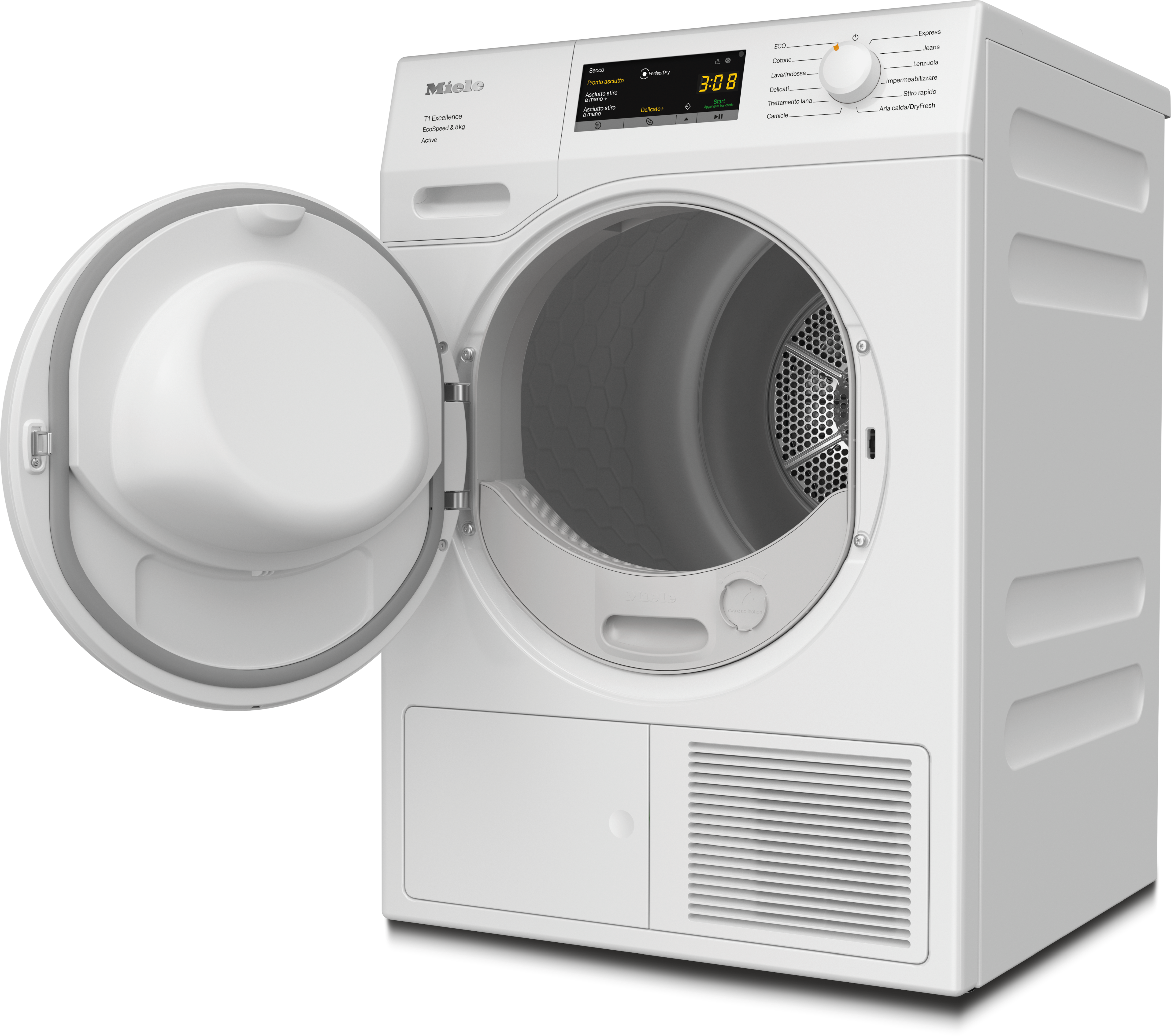 Miele - TEA535WP 8kg Active – Asciugatrici - 2 Miele - TEA535WP 8kg Active – Asciugatrici - 2