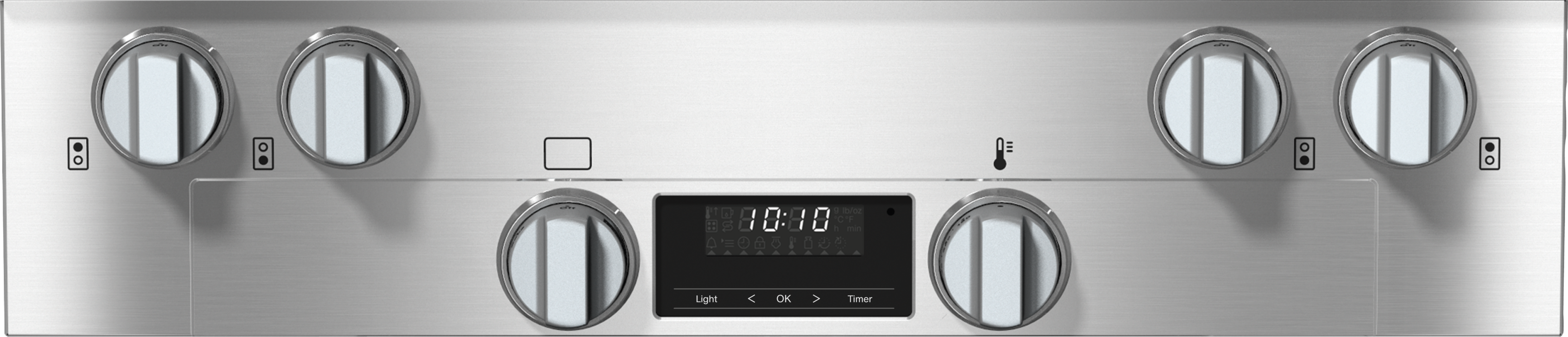 Miele - HR 1124-3 G AG Stainless steel/Clean Touch Steel – Ranges - 2 Miele - HR 1124-3 G AG Stainless steel/Clean Touch Steel – Ranges - 2