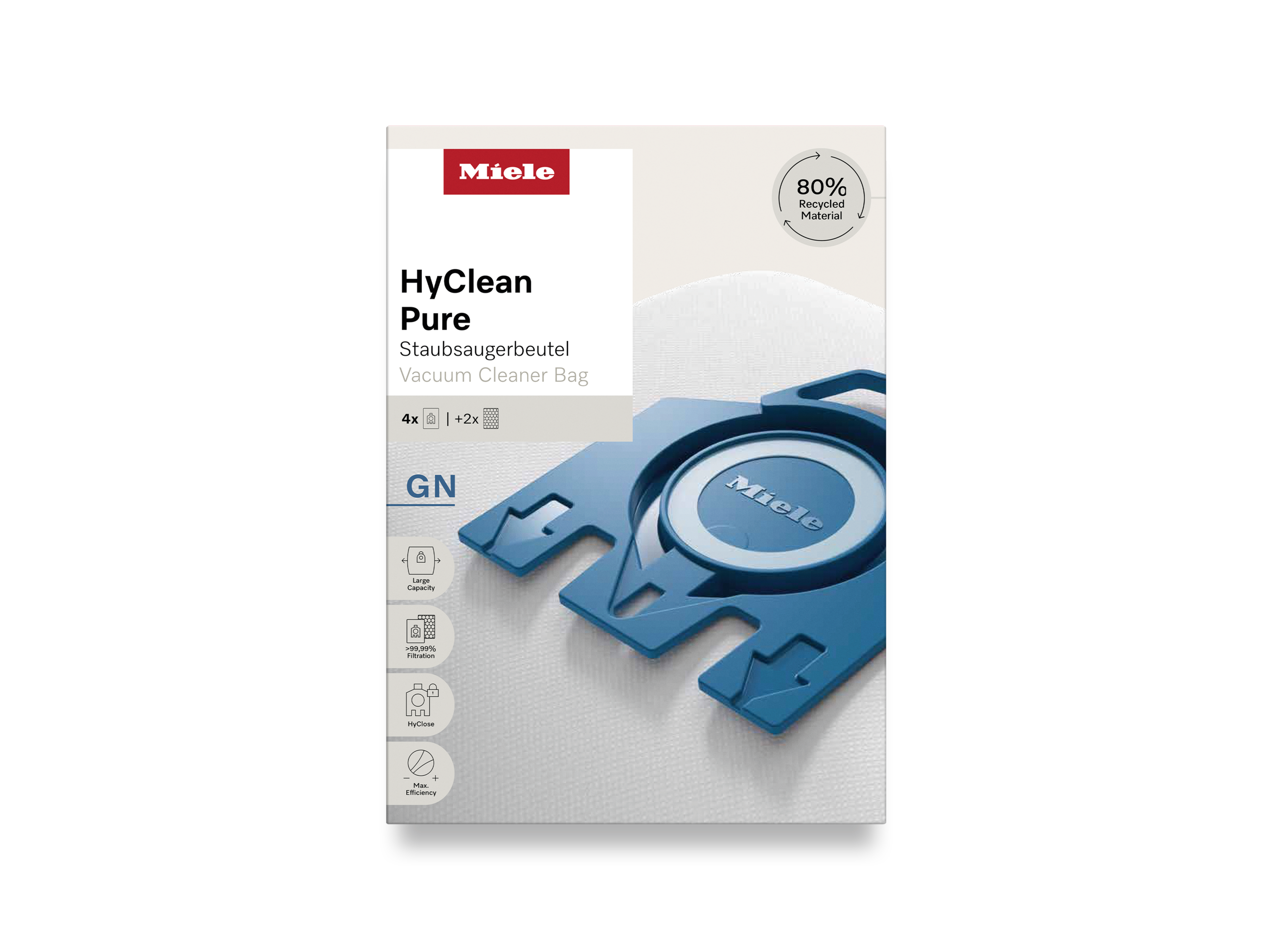 Accessoires stofzuigers - Stofzuigerzakken en -filters - GN HyClean Pure