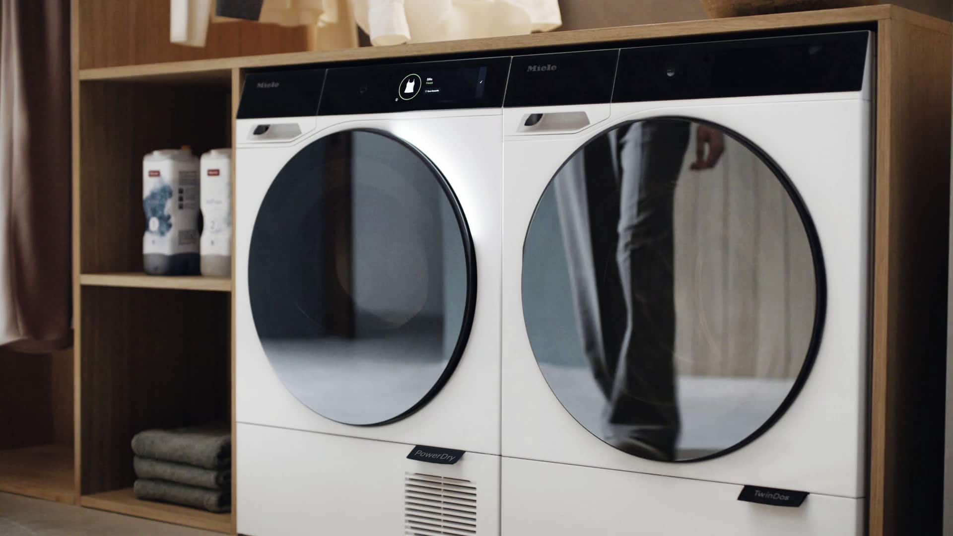 Miele washing machine and drier