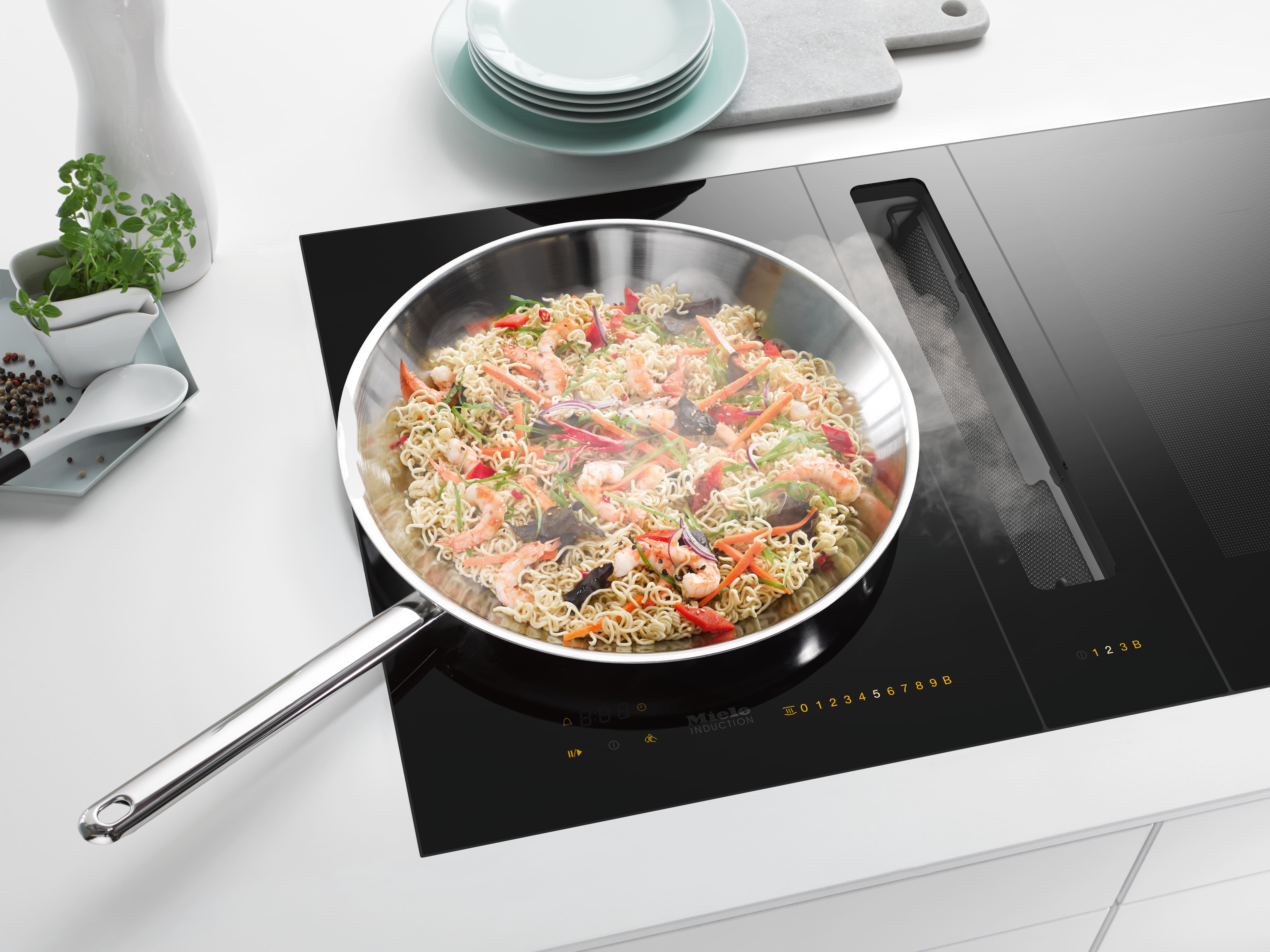 Miele - CS 7611 FL Noir – Tables de cuisson - 2 Miele - CS 7611 FL Noir – Tables de cuisson - 2