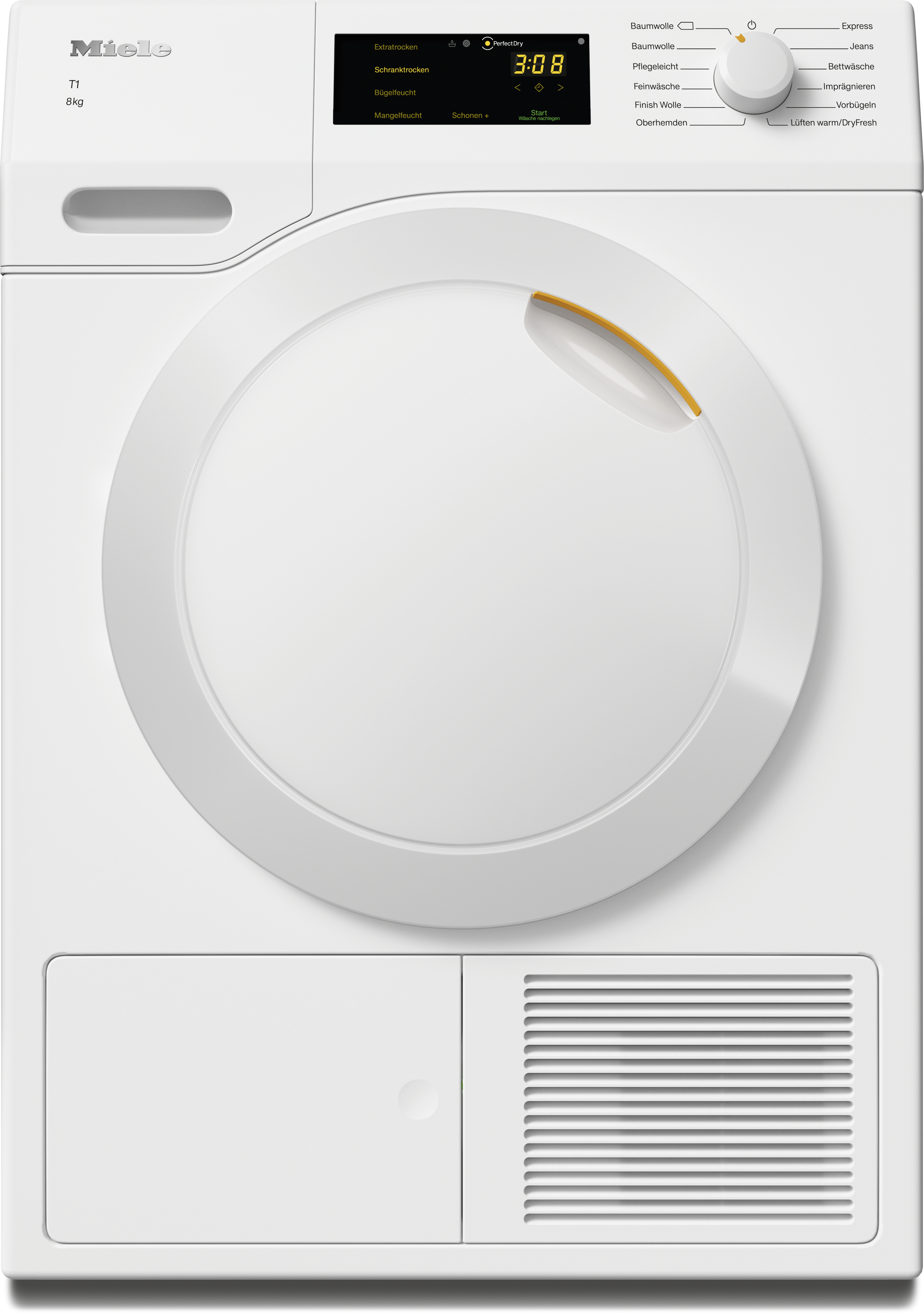 Miele - TCC230WP 8kg Lotosweiß – Trockner - 1