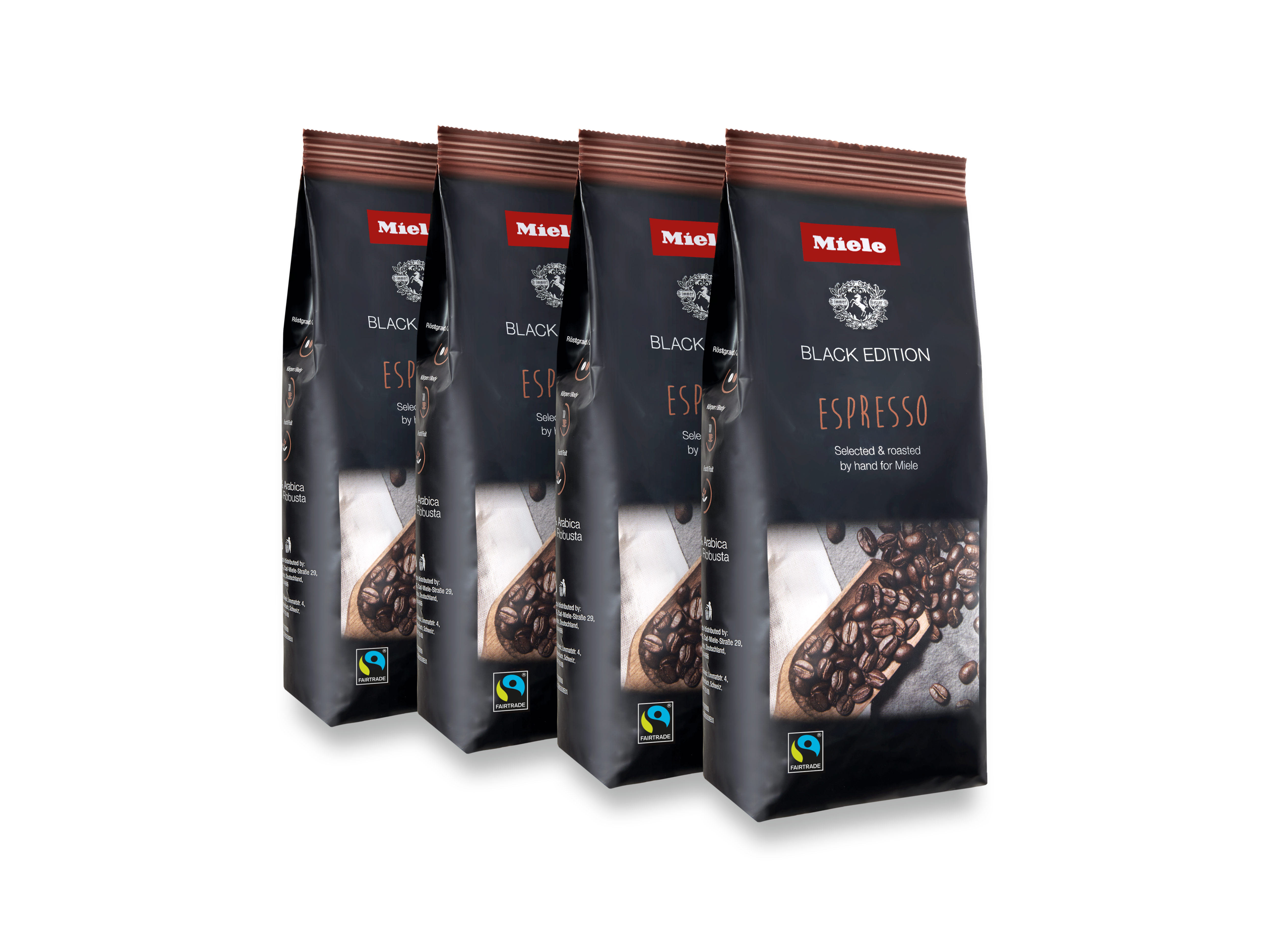 Miele - ESPRESSO 4x250g – Coffee - 2 Miele - ESPRESSO 4x250g – Coffee - 2
