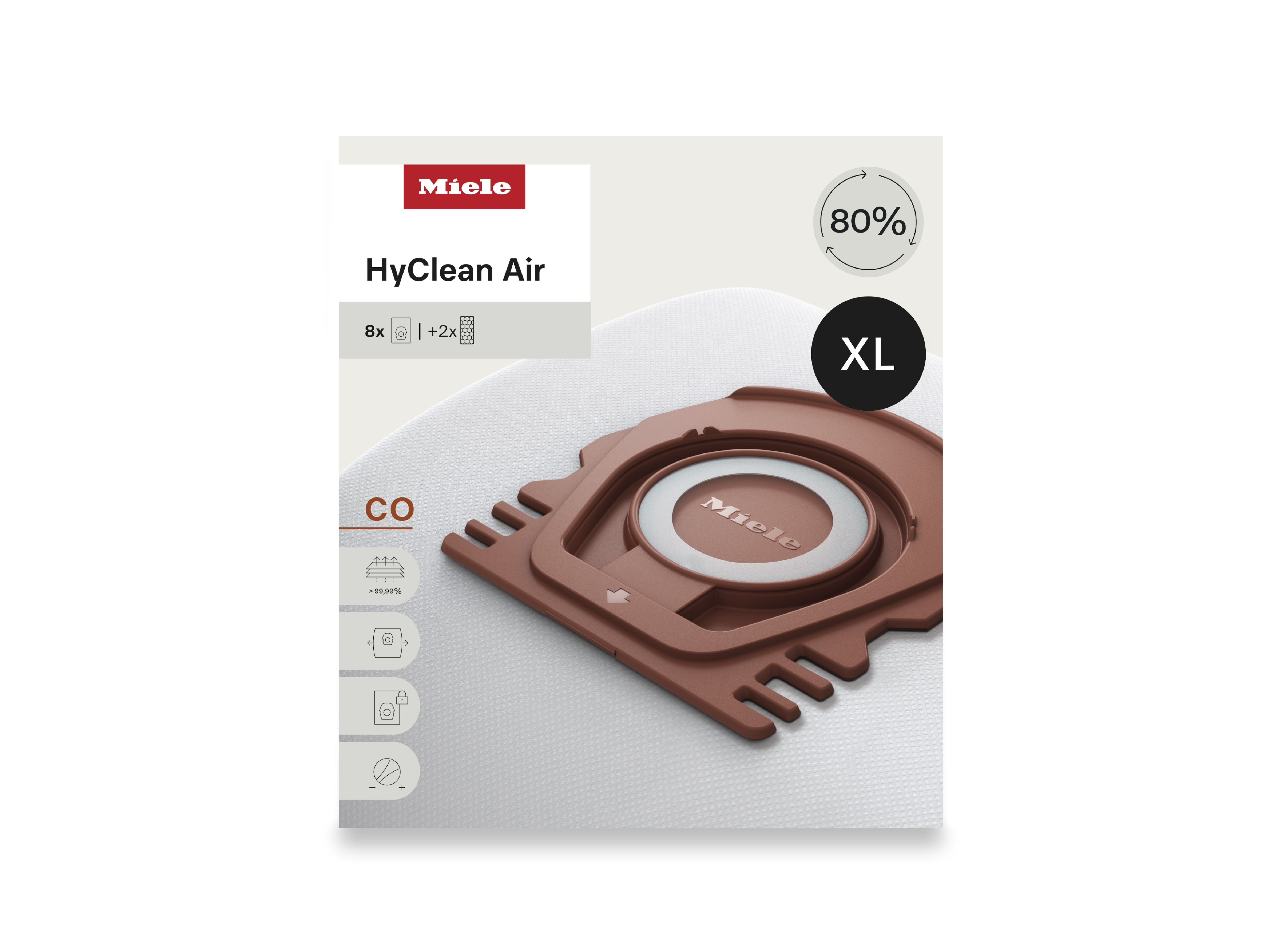 Vacuum cleaner accessories - CO XL HyClean Air