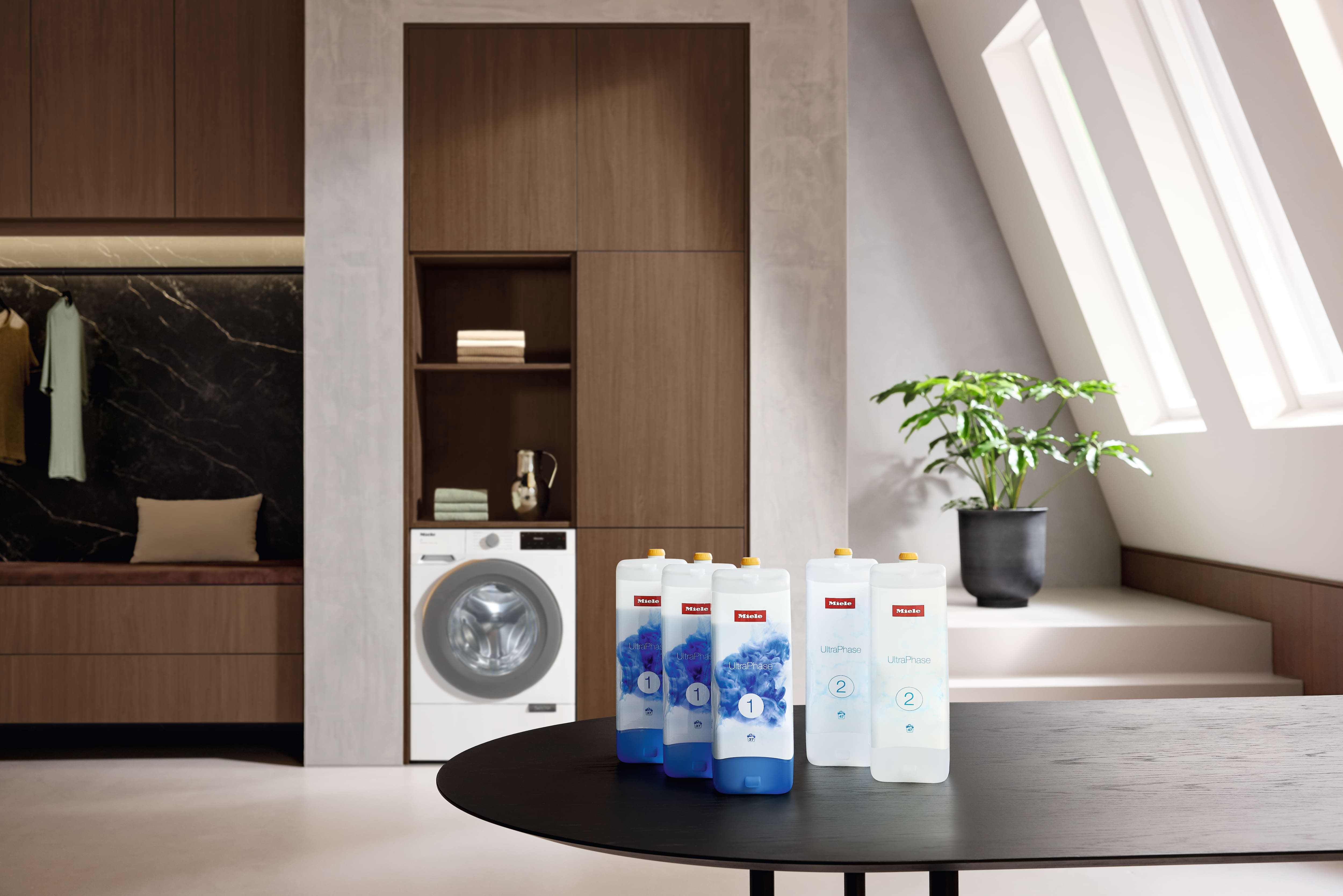 Miele Cleaning Products on the countertop Miele Cleaning Products on the countertop