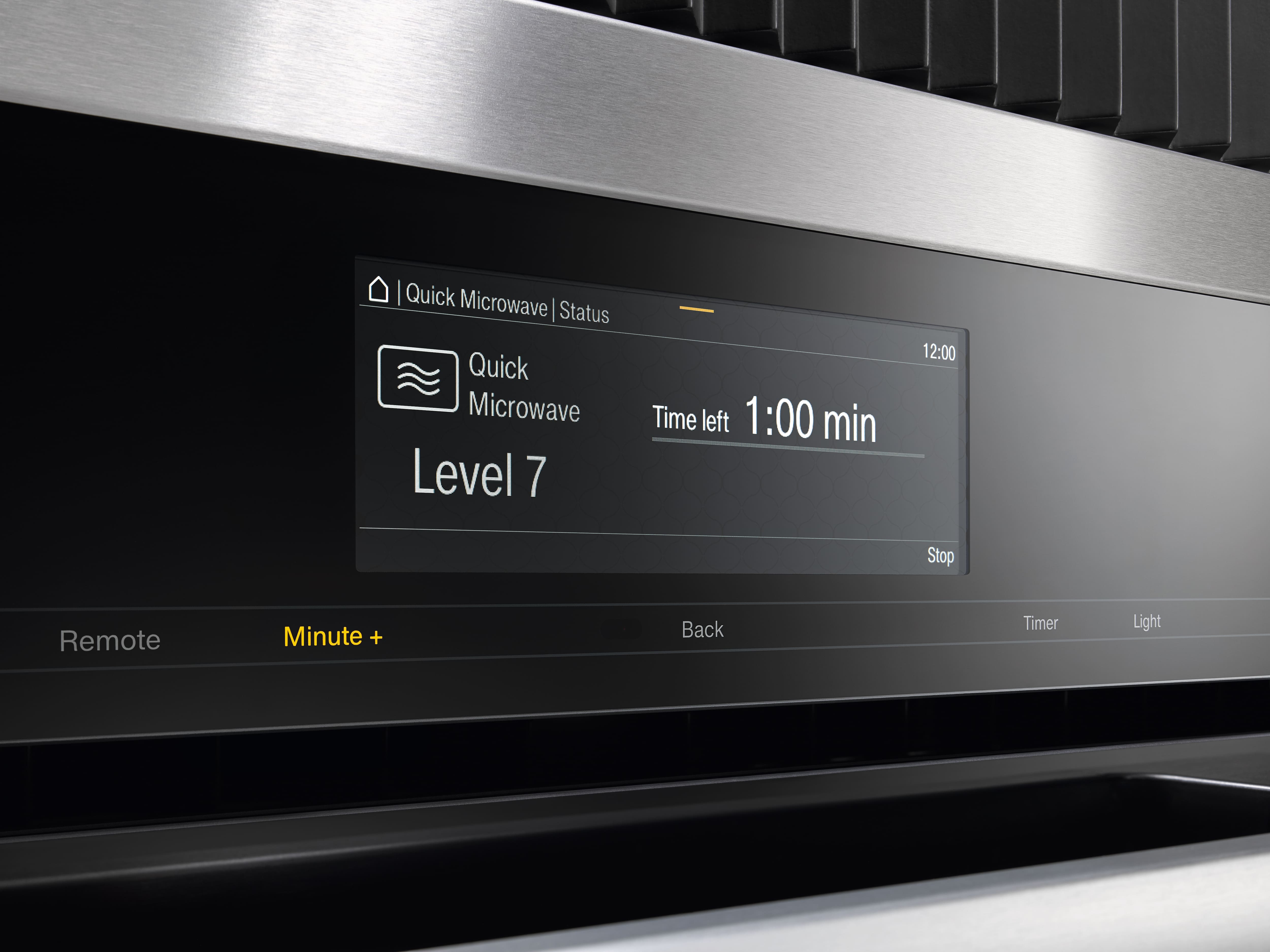 Quick start for the microwave oven Quick start for the microwave oven