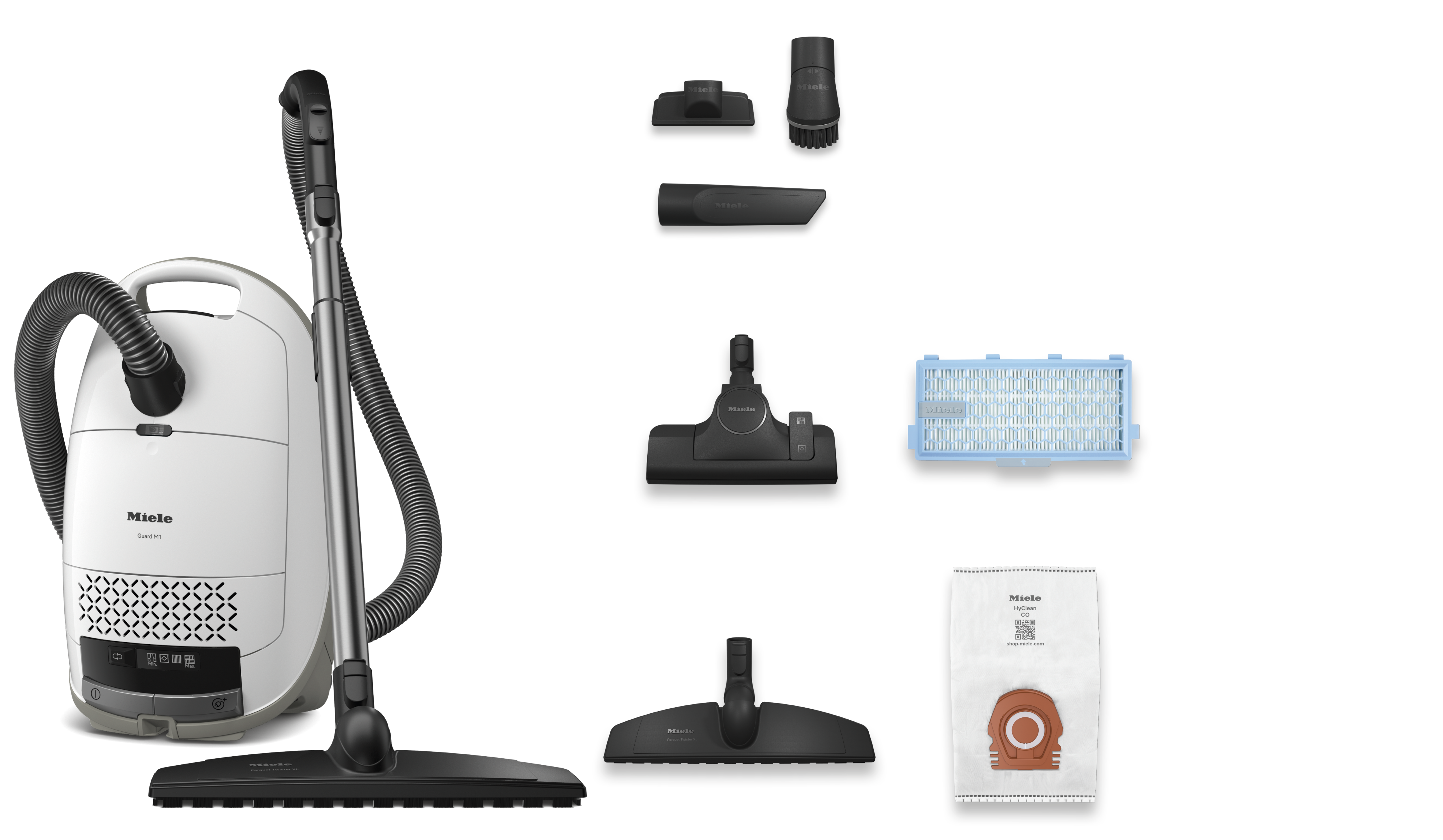 Miele - Guard M1 Parquet XL Brilliant White – Vacuum cleaners - 2