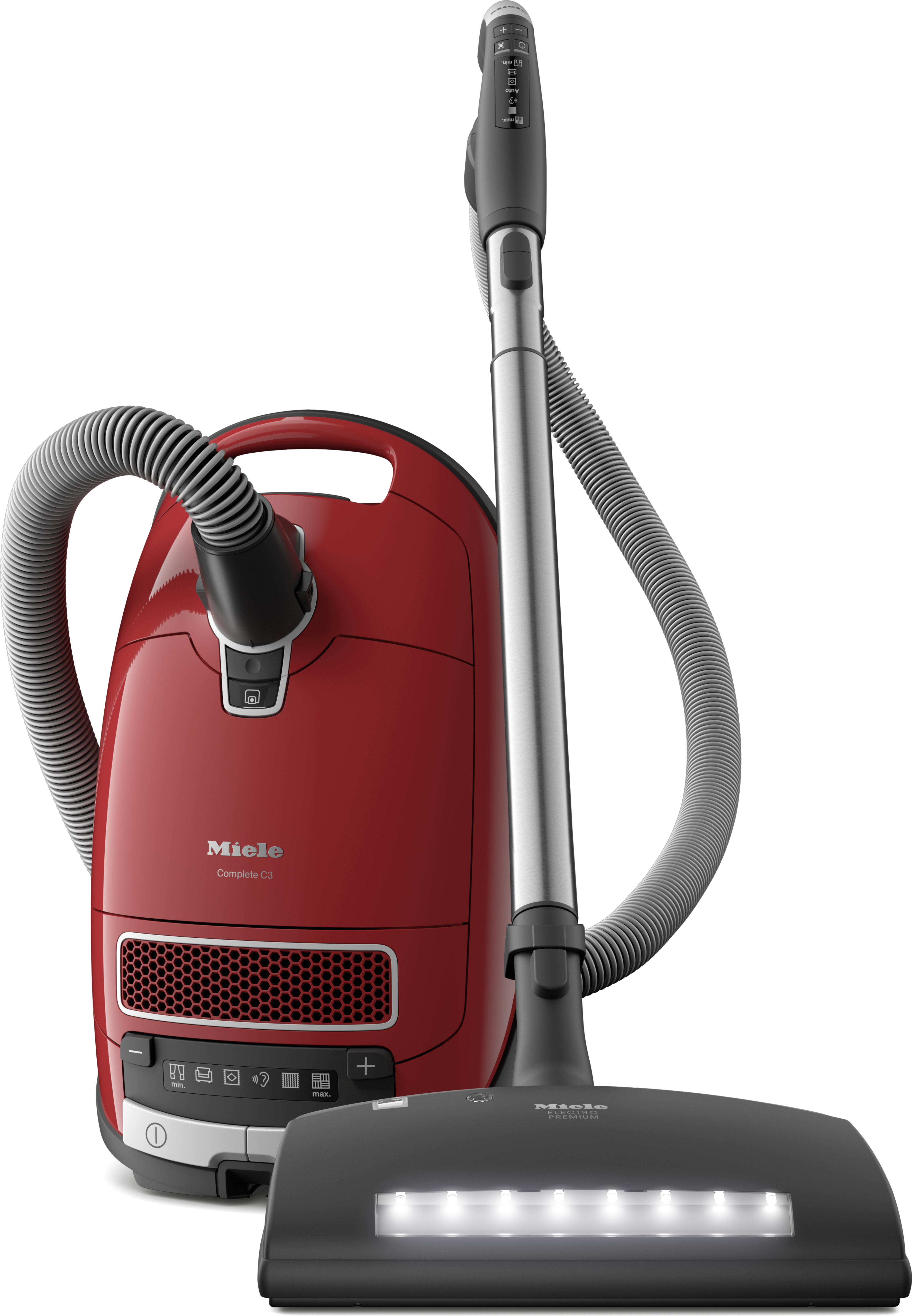 Miele - Complete C3 HomeCare+ PowerLine - SGPE0 Mango red - 1 Miele - Complete C3 HomeCare+ PowerLine - SGPE0 Mango red - 1