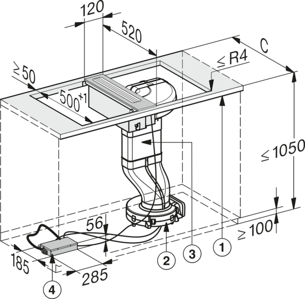 Installation drawing