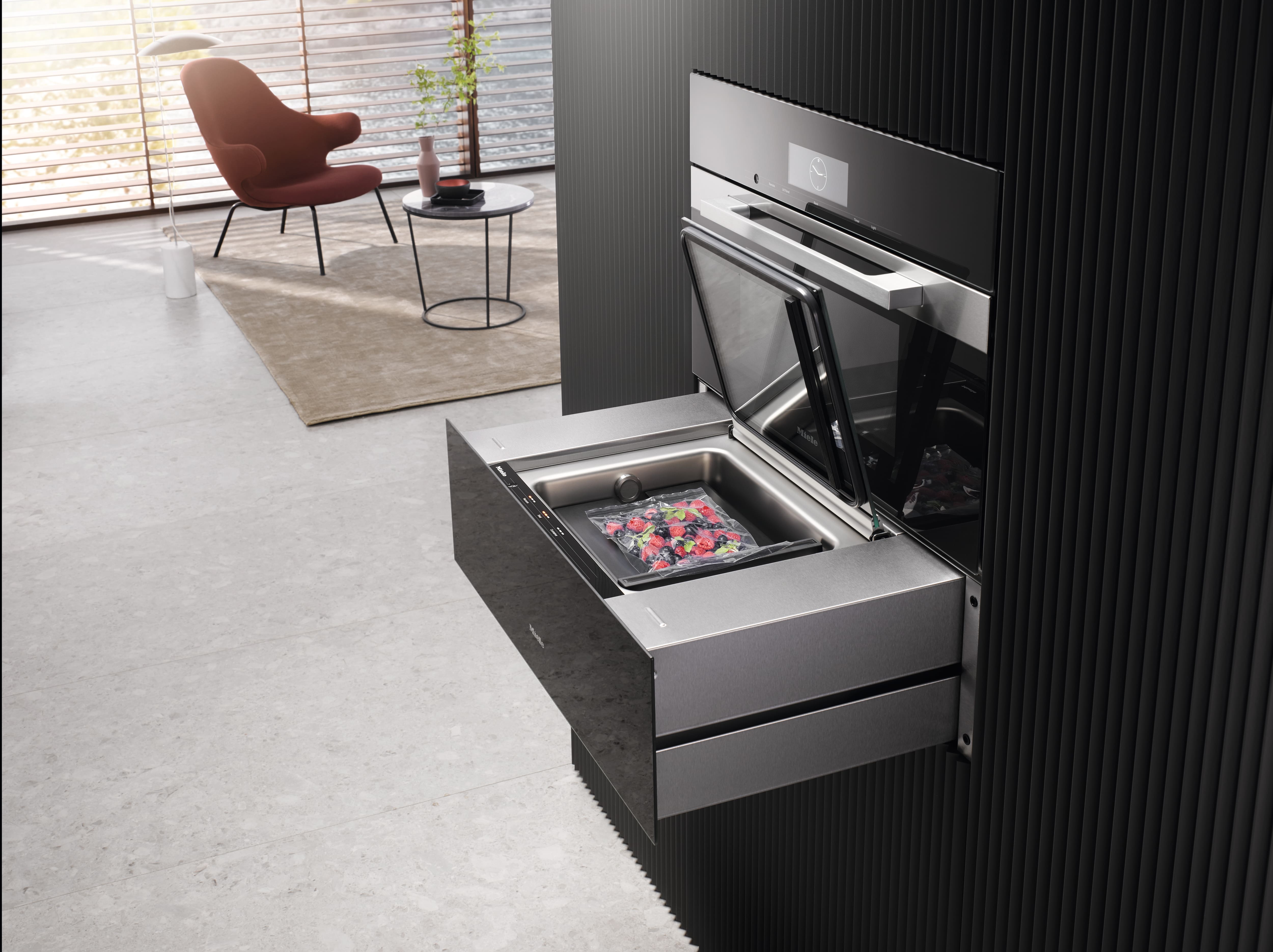 Miele - EVS 7670 Obsidian Black matte - 2 Miele - EVS 7670 Obsidian Black matte - 2