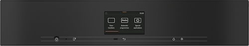 H 7660 BP VitroLine Obsidian Black Pyrolytic Oven product photo View4 L