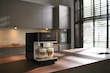 CM 6360 MilkPerfection Obsidian Black Benchtop coffee machine product photo View3 S