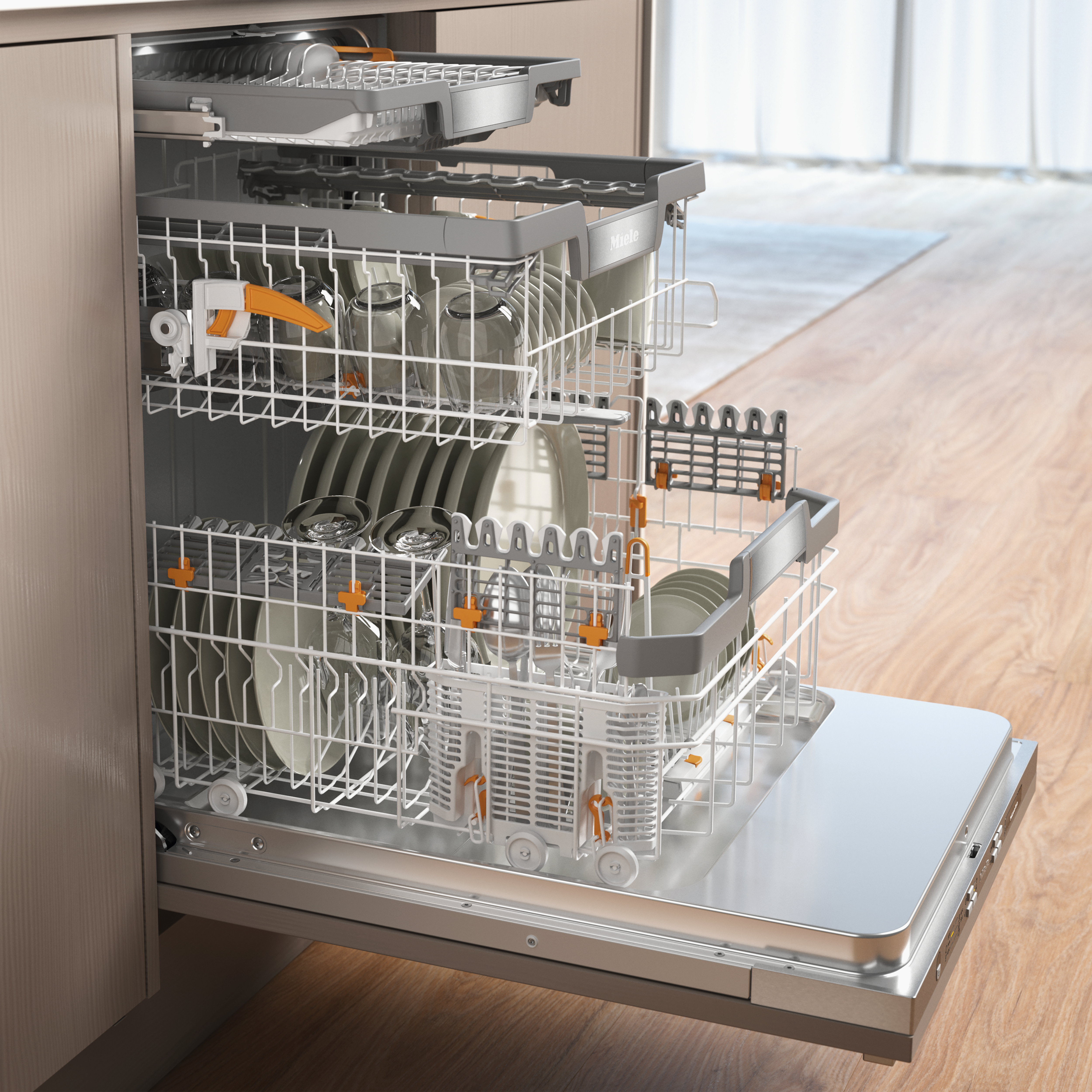 Miele - G 3885-55 SCVi Edelstahl – Geschirrspüler - 4 Miele - G 3885-55 SCVi Edelstahl – Geschirrspüler - 4