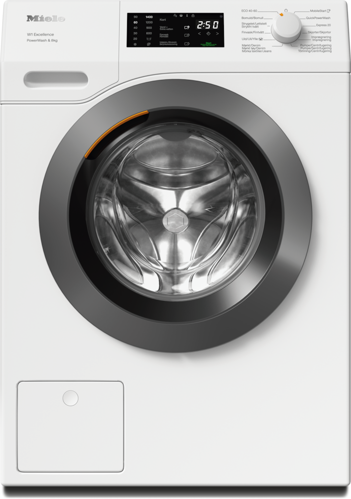 W1 frontmatad tvättmaskin: W1 frontmatad tvättmaskin:
