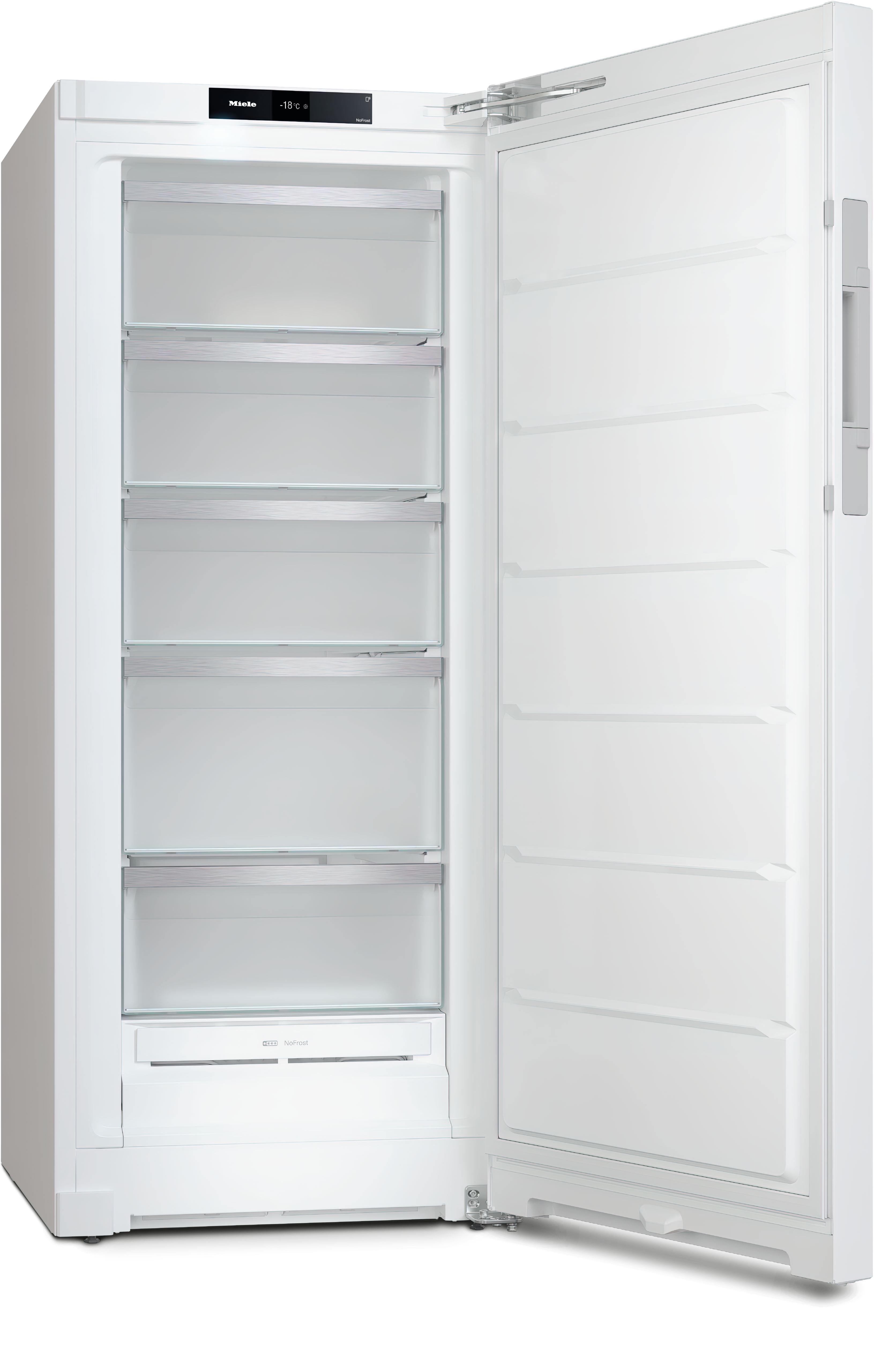 Miele - FN 4822 D Blanc – Combinés réfrigérateur/congélateur - 3