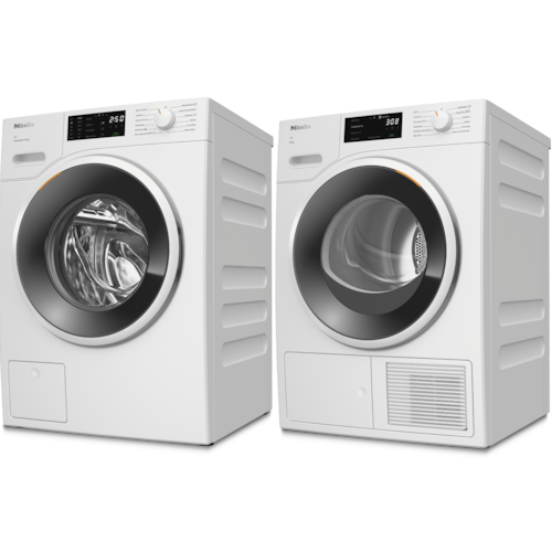 WWB 360 + TWC 340 8KG Washing Machine & Tumble Dryer Set product photo Front View L