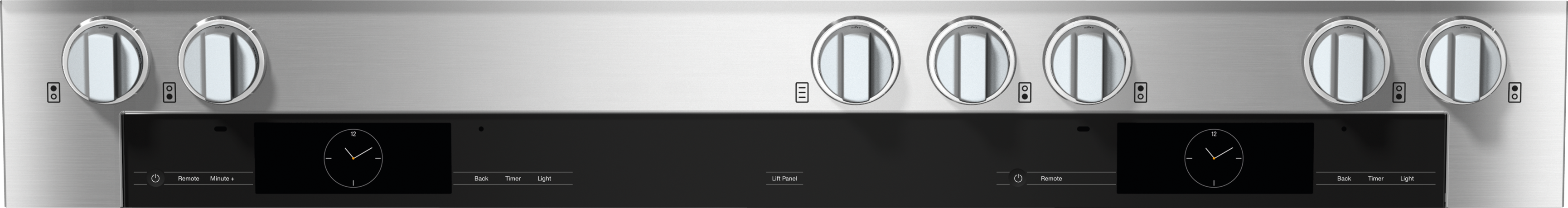 Miele - HR 1956-3 G DF GD Stainless steel/Clean Touch Steel – Ranges - 2