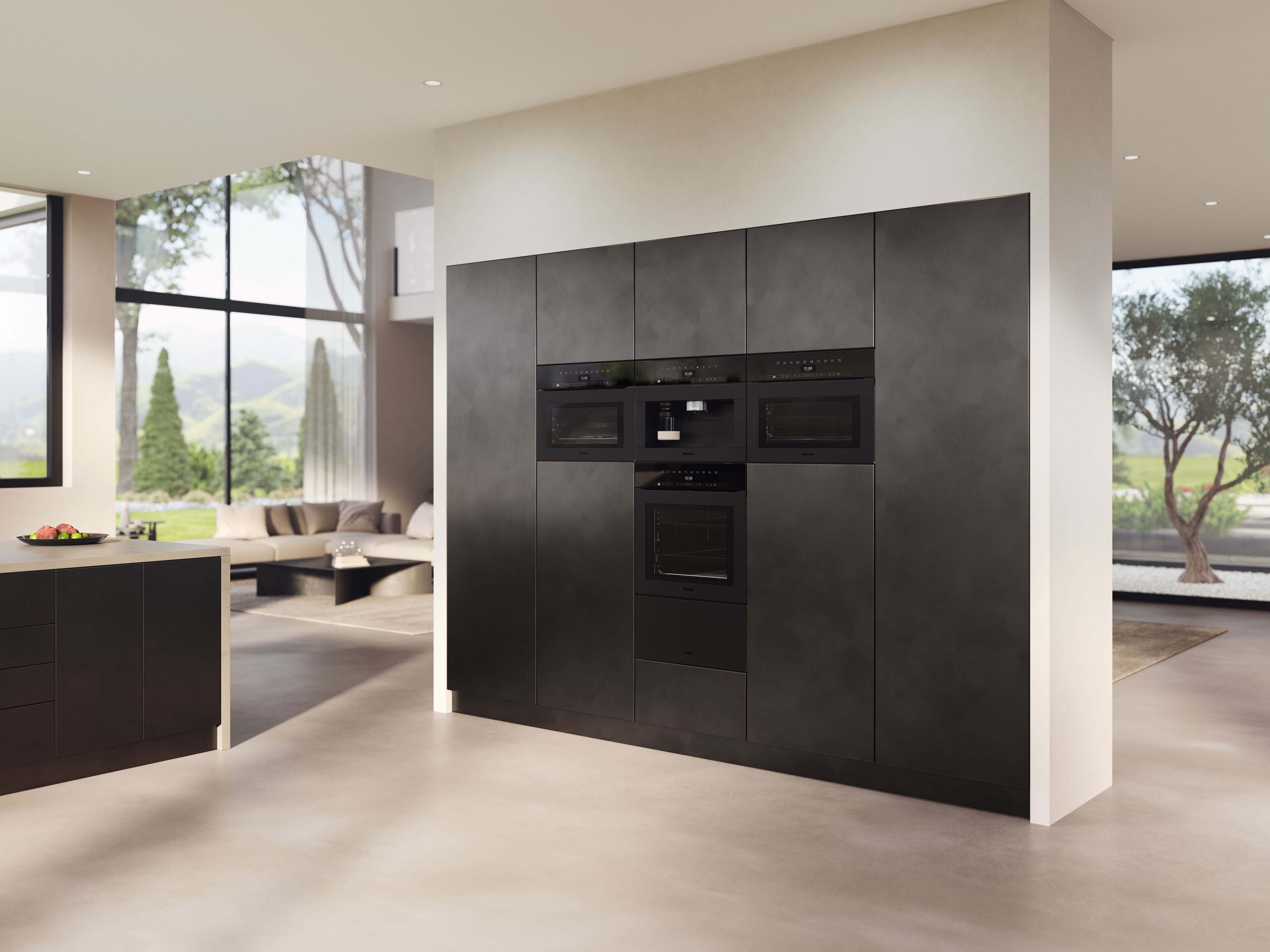 Miele - H 7464 BPX Obsidiánová čierna, matná – Rúry na pečenie - 3