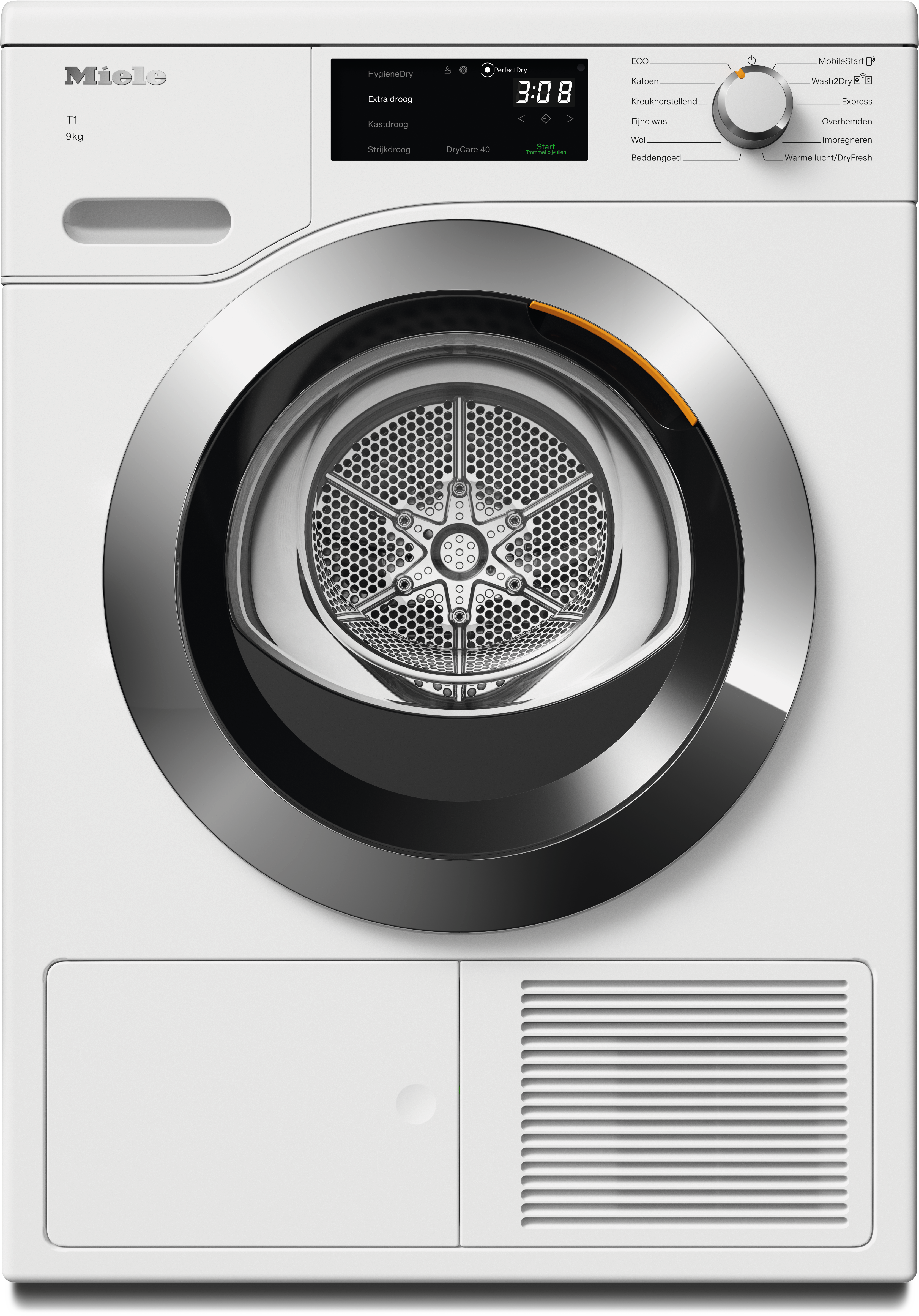 Miele - TEH788WP 9kg – Drogers - 1 Miele - TEH788WP 9kg – Drogers - 1