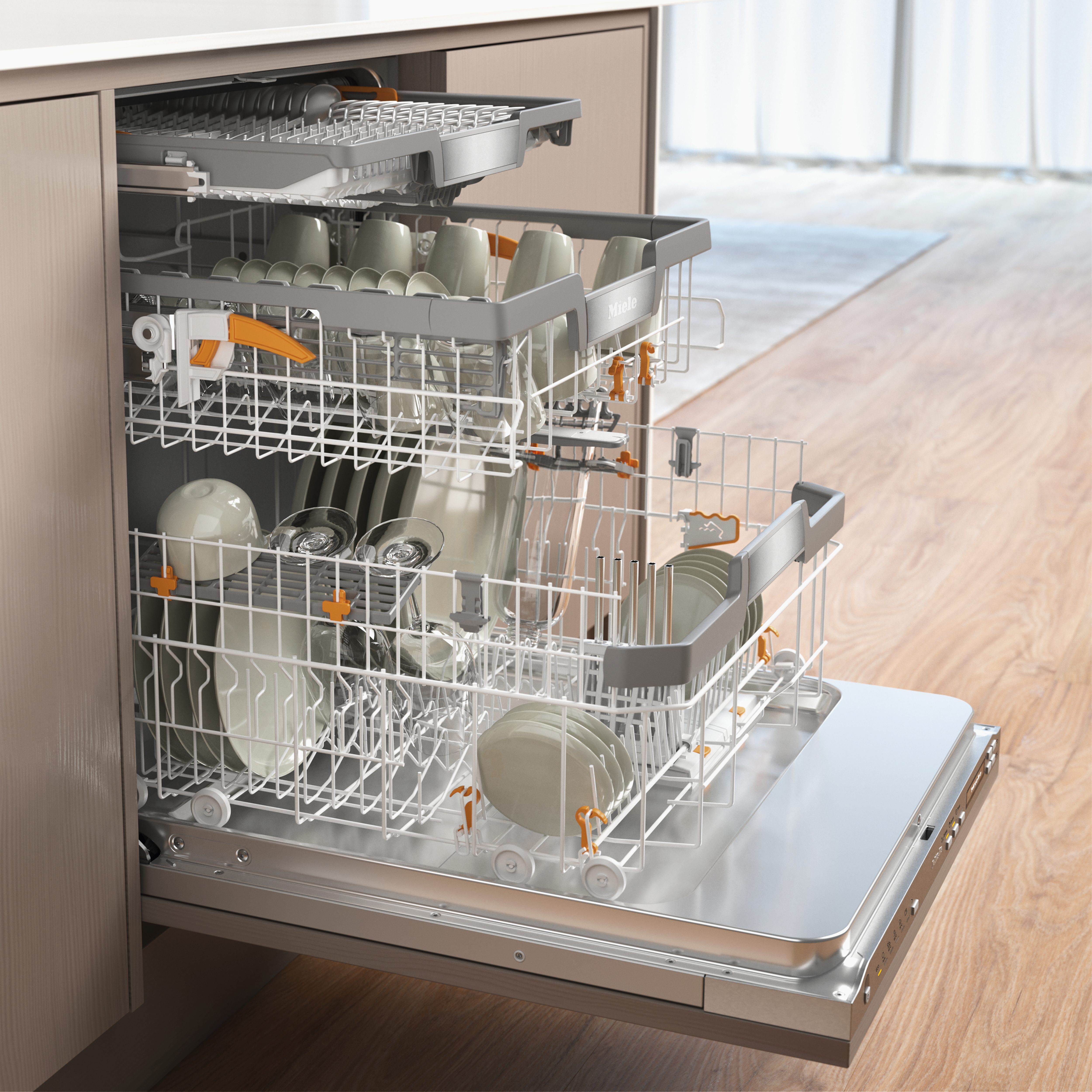 Miele - G 7293 SCVi Excellence Roestvrij staal. – Vaatwassers - 3