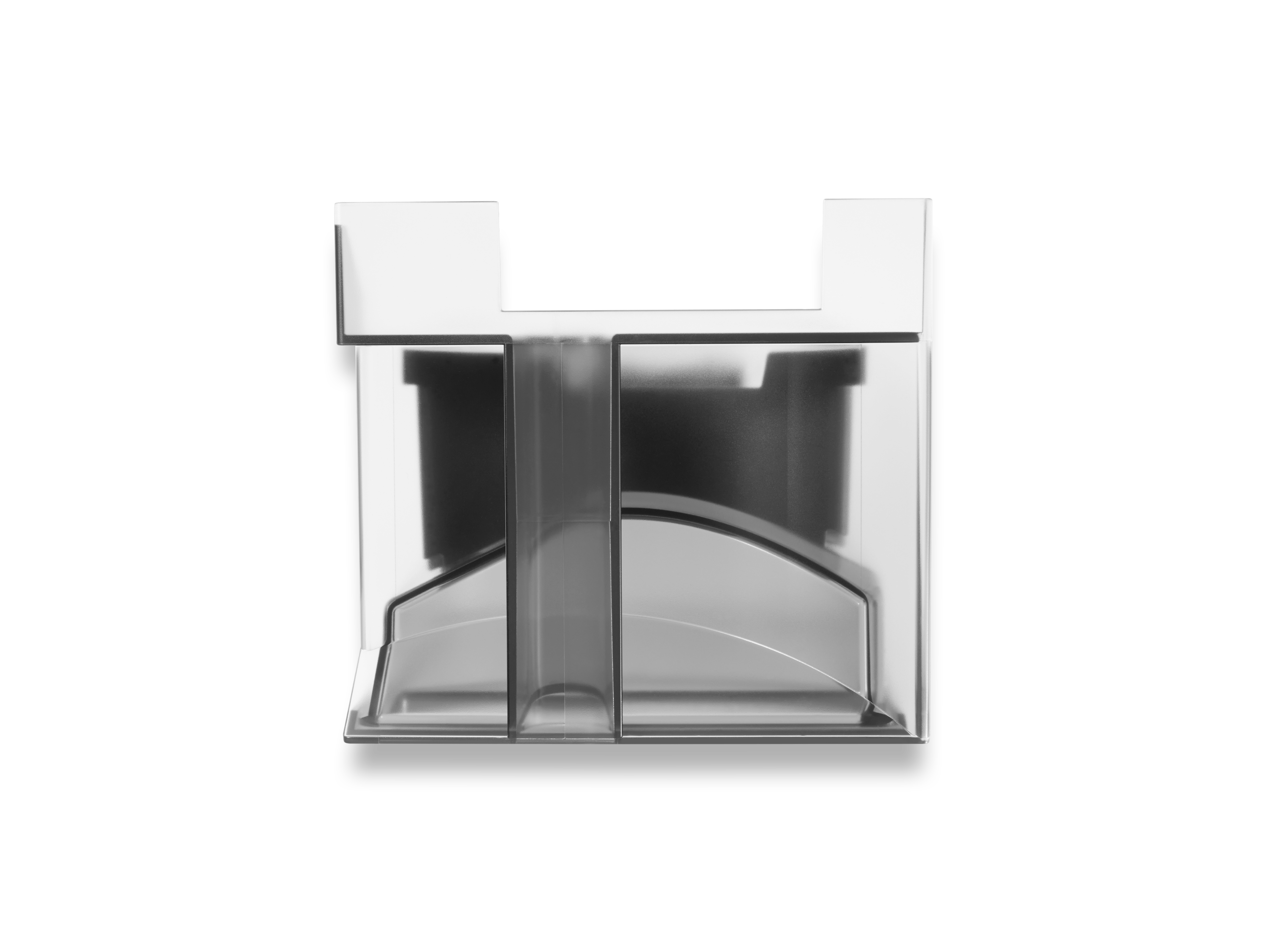 Kitchen appliance spare parts - Spare parts for coffee machines - Bean container Grey transparent Kitchen appliance spare parts - Spare parts for coffee machines - Bean container Grey transparent
