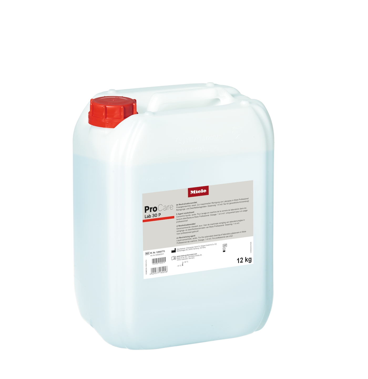 ProCare Lab 30 P - 12 kg photo du produit Front View ZOOM