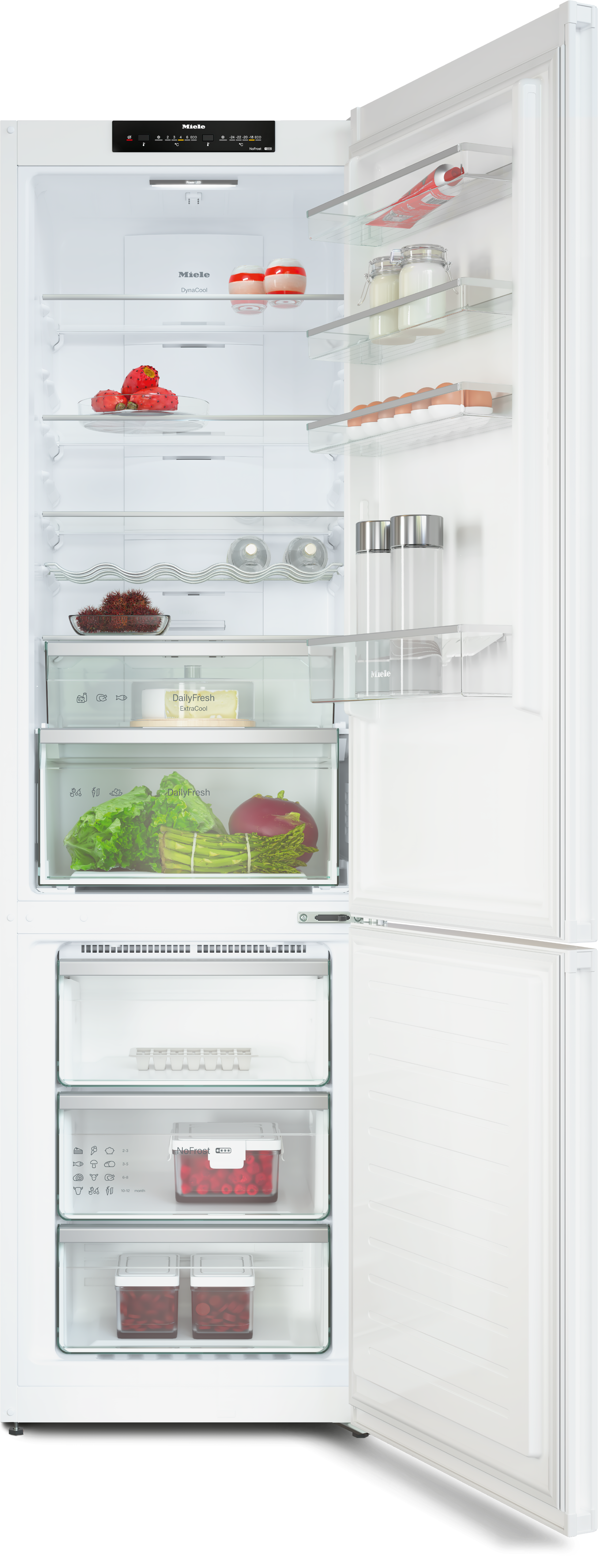 Miele - KFN 4394 ED Білий – Холодильне обладнання - 2 Miele - KFN 4394 ED Білий – Холодильне обладнання - 2