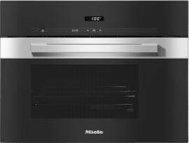 DG 2840 PureLine CleanSteel Built-in steam oven product photo