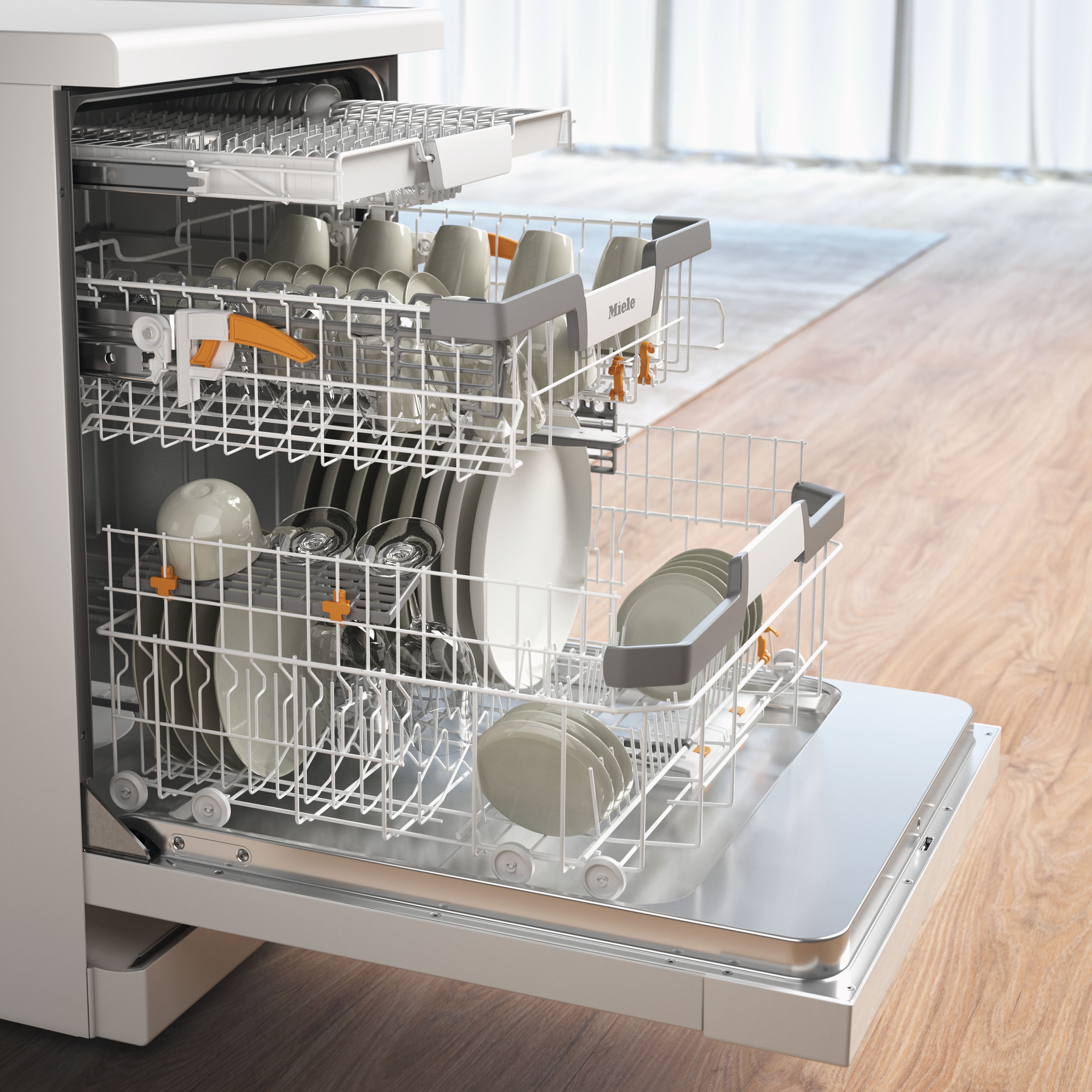 Miele - G 5633 SC Active E Bianco brillante – Lavastoviglie - 4 Miele - G 5633 SC Active E Bianco brillante – Lavastoviglie - 4