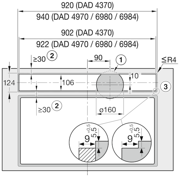 Installation drawing