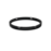 Black circular mounting ring with rectangular slots, likely an adapter or spacer component for hardware or lenses.