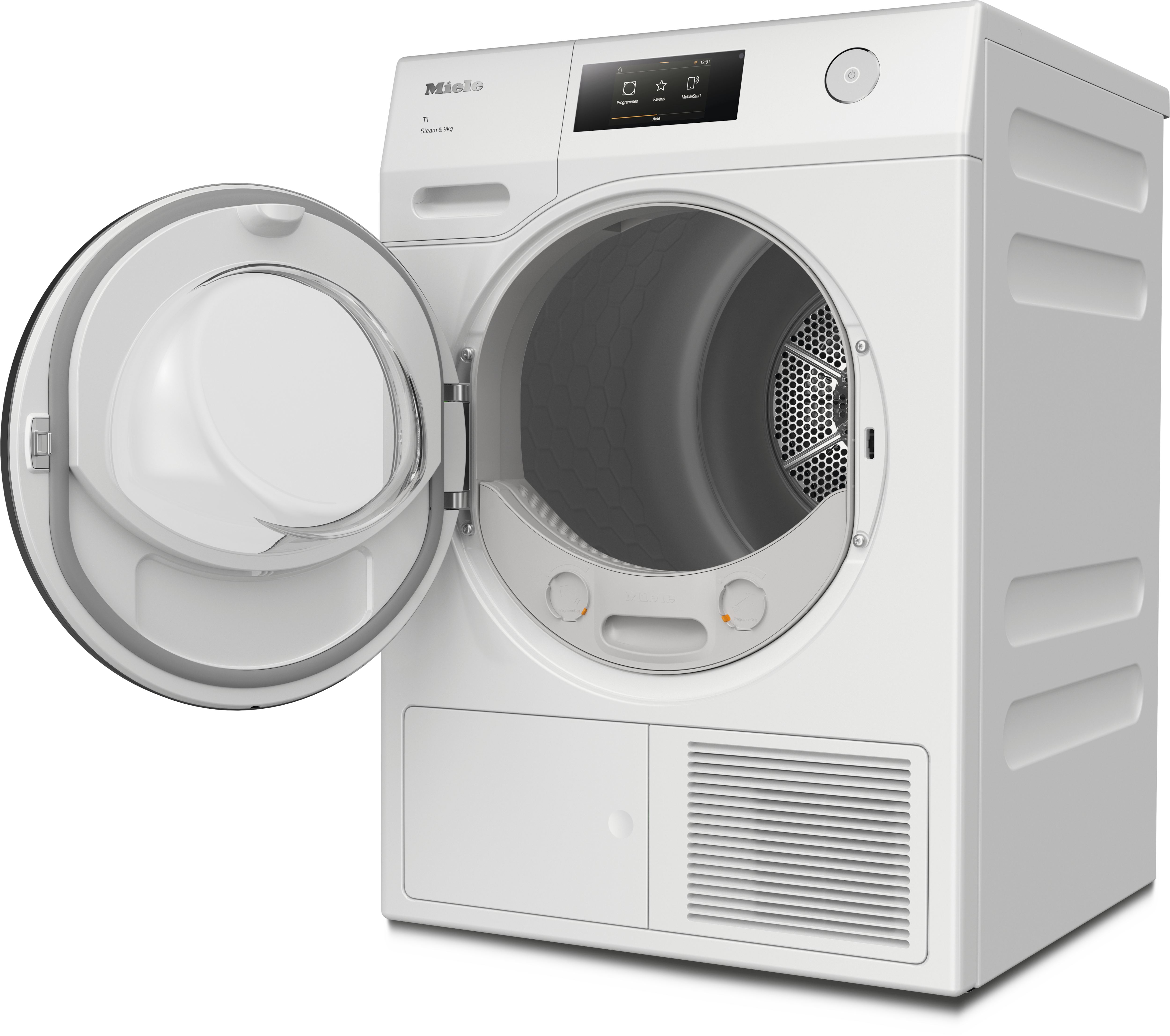 Miele - TCR790WP Eco&Steam&9kg Blanc lotus – Sèche-linge - 2 Miele - TCR790WP Eco&Steam&9kg Blanc lotus – Sèche-linge - 2