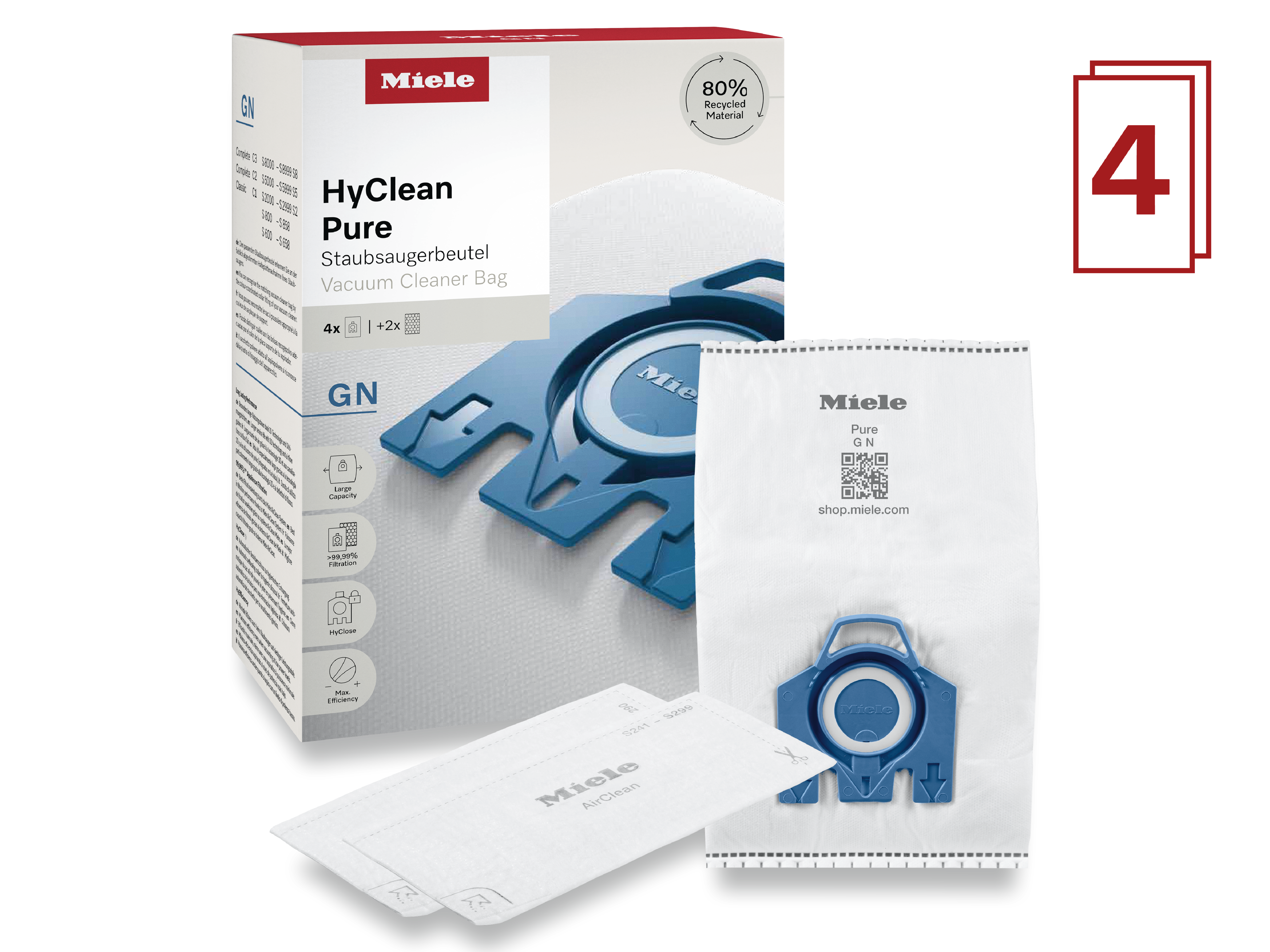 Miele - GN HyClean Pure – Zubehör Staubsauger - 2