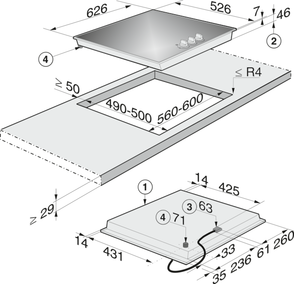 Installation drawing