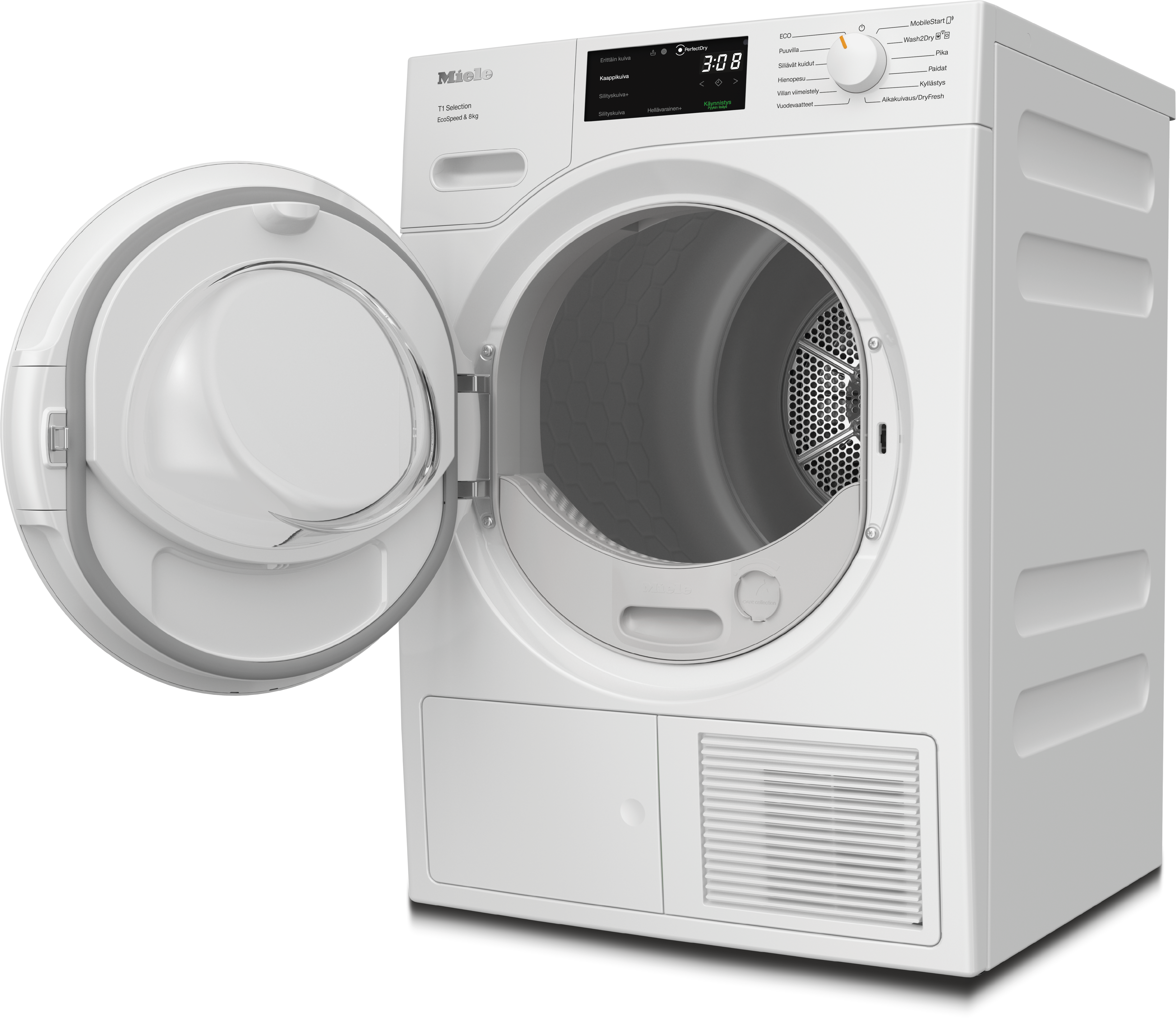 Miele - TSC643WP 8kg – Kuivausrummut - 2