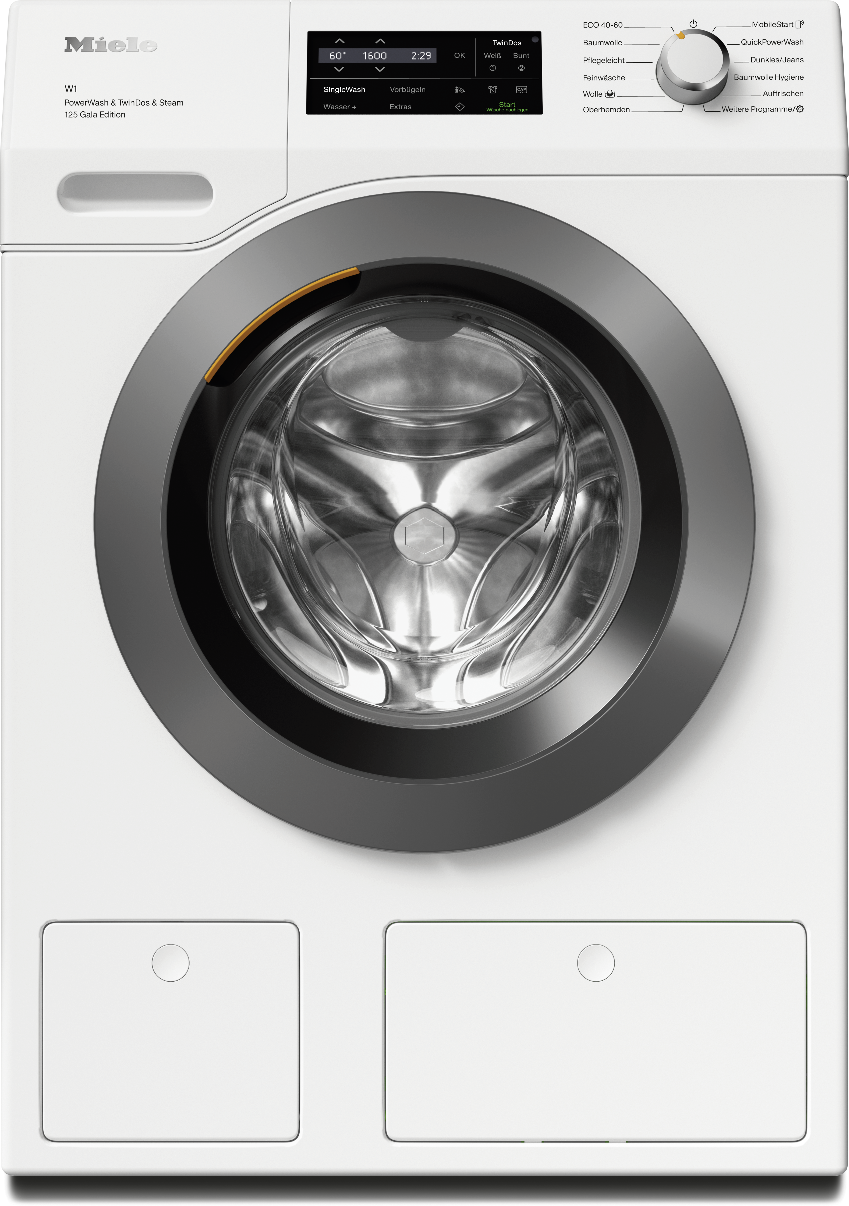 Miele - WCI890 WPS 125 Gala Edition Lotosweiß – Waschmaschinen - 1 Miele - WCI890 WPS 125 Gala Edition Lotosweiß – Waschmaschinen - 1