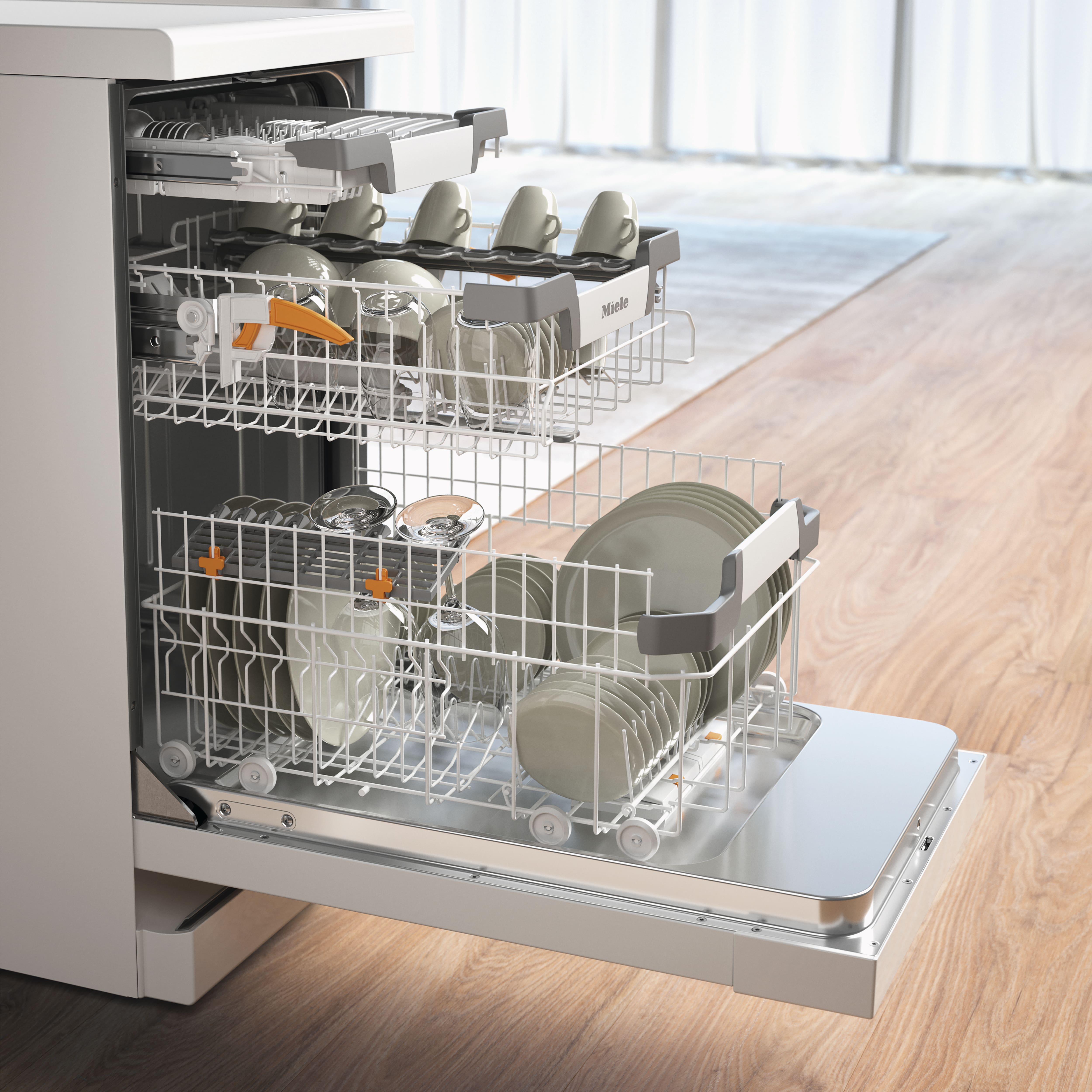 Miele - G 5740 SC SL Briljantwit – Vaatwassers - 4