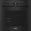 H 7464 BPX Handleless ArtLine Obsidian Black Pyrolytic oven product photo