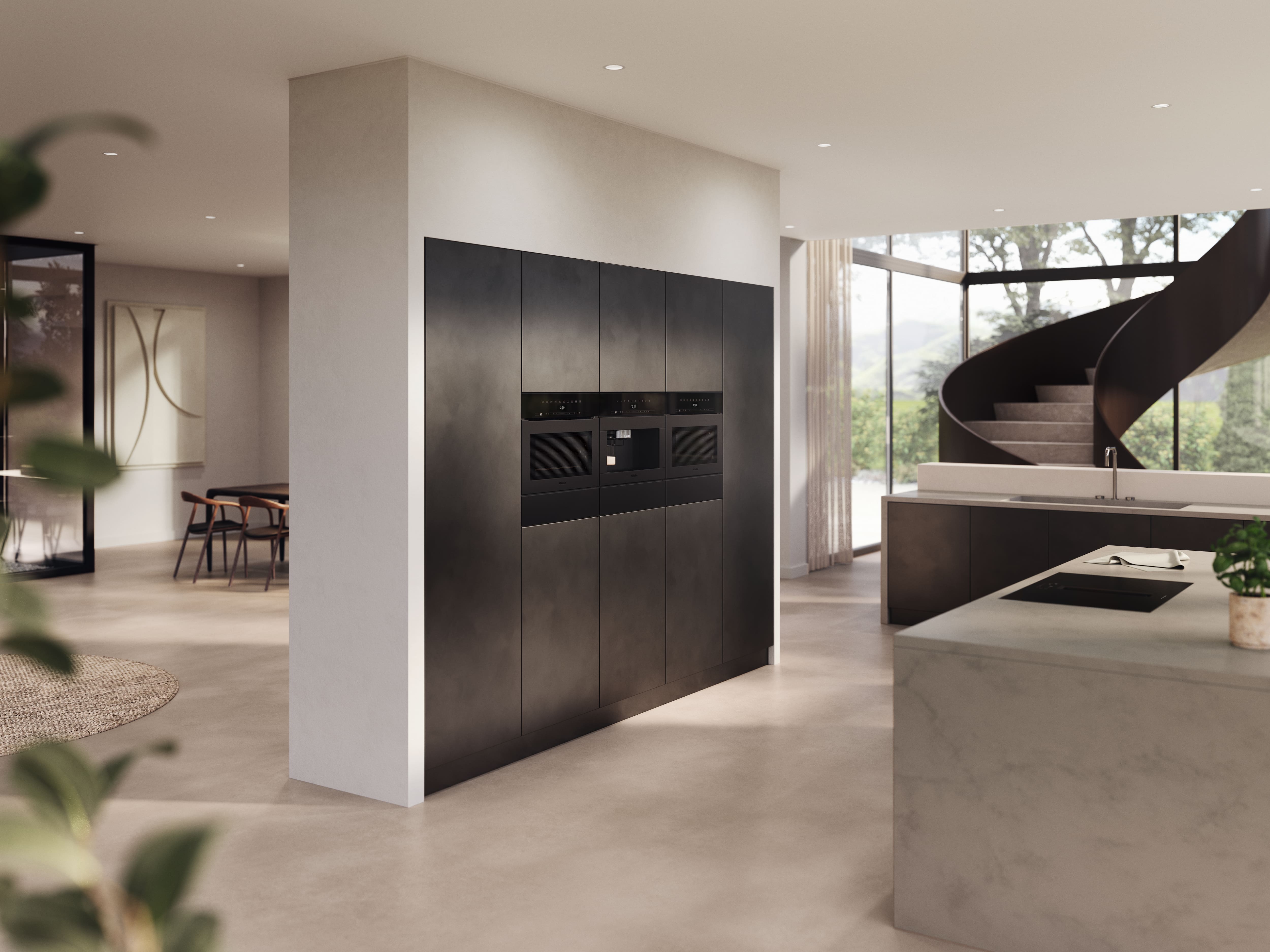 Miele - H 7440 BMX Obsidiano juoda, matinė – Orkaitės - 4