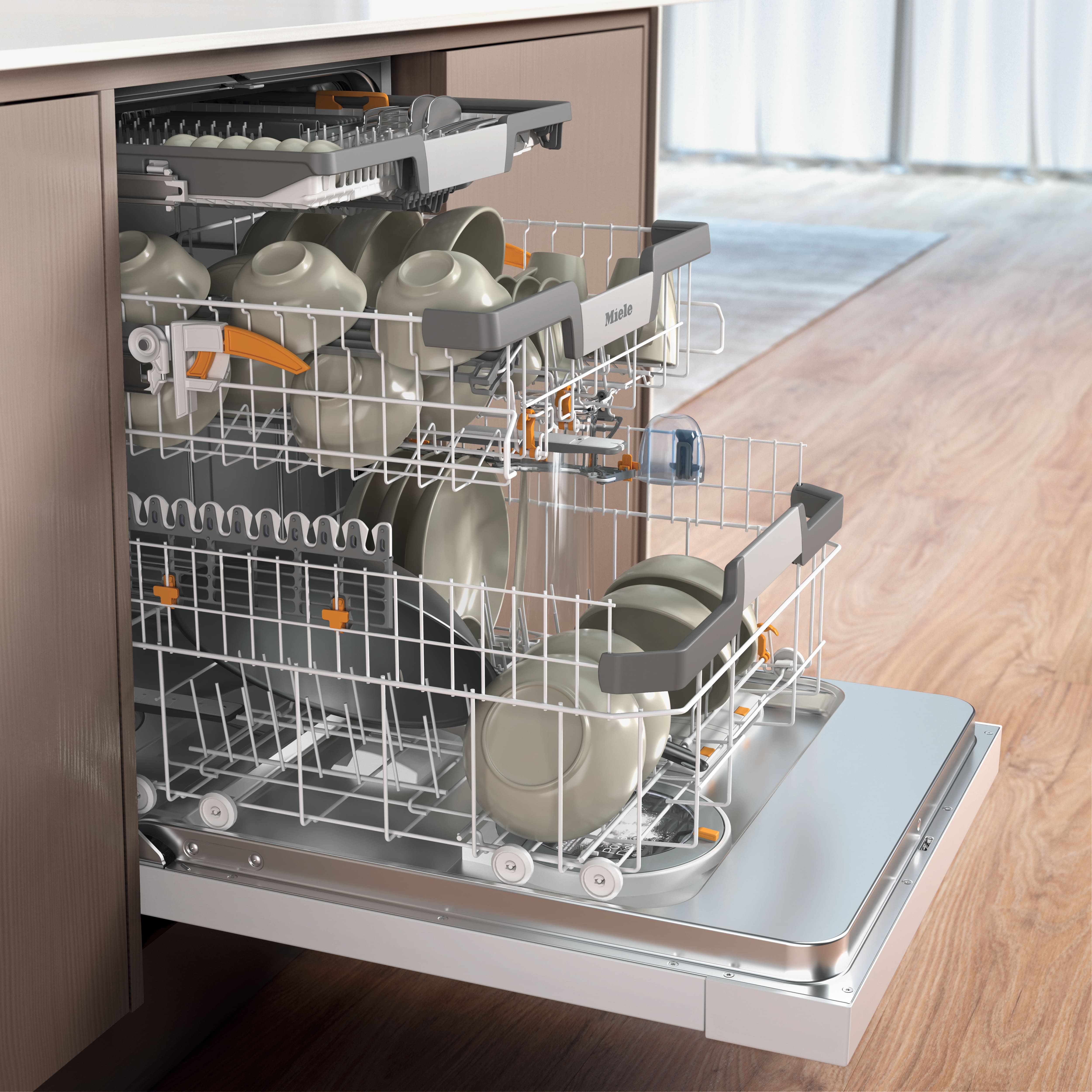 ミーテさま専用 Miele - G 7130 C SCU AutoDos ブリリアントホワイト – ビルトイン