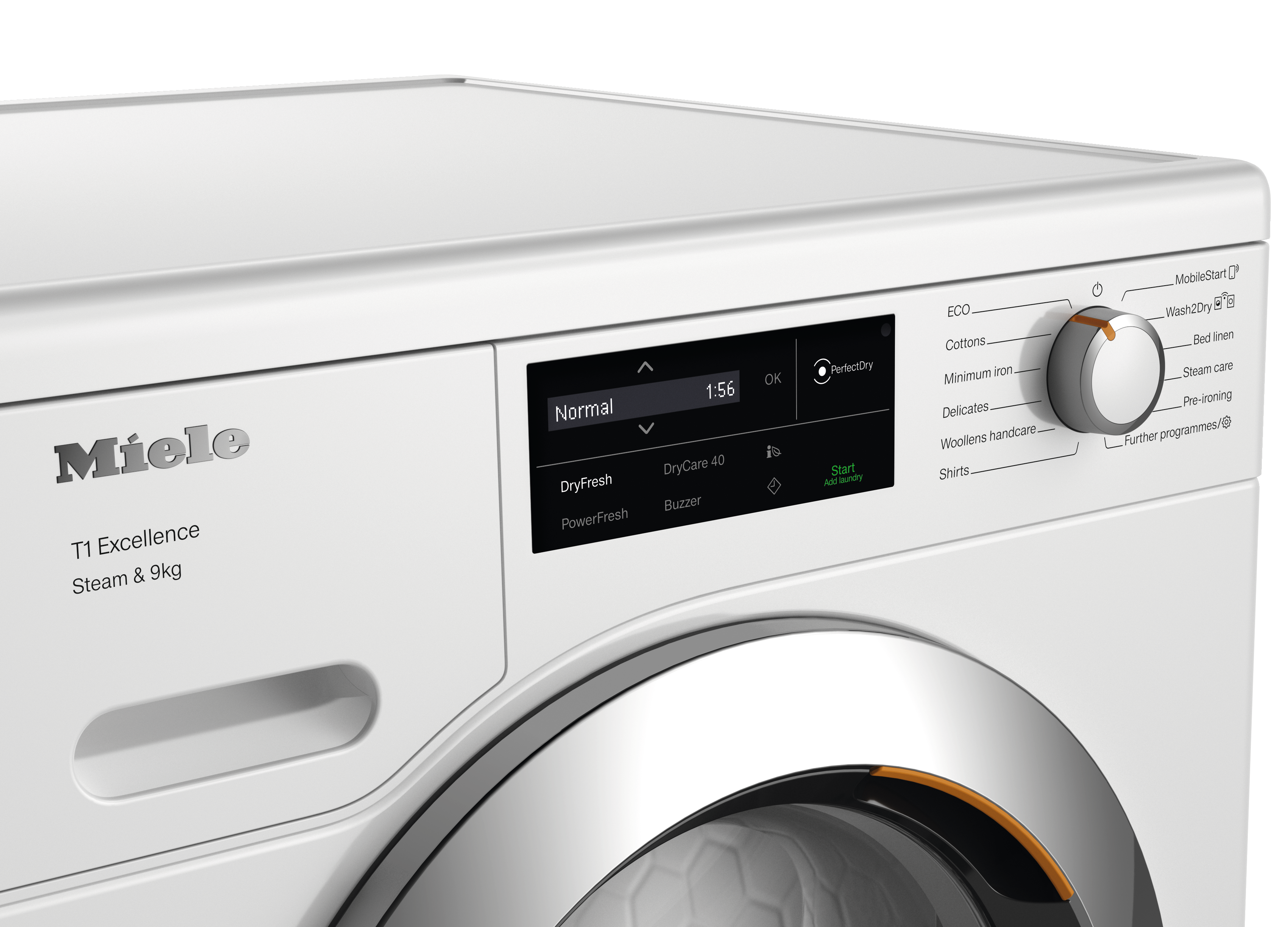 Miele - TEL785WP Steam&9kg Lotus white – Tumble dryers - 3 Miele - TEL785WP Steam&9kg Lotus white – Tumble dryers - 3